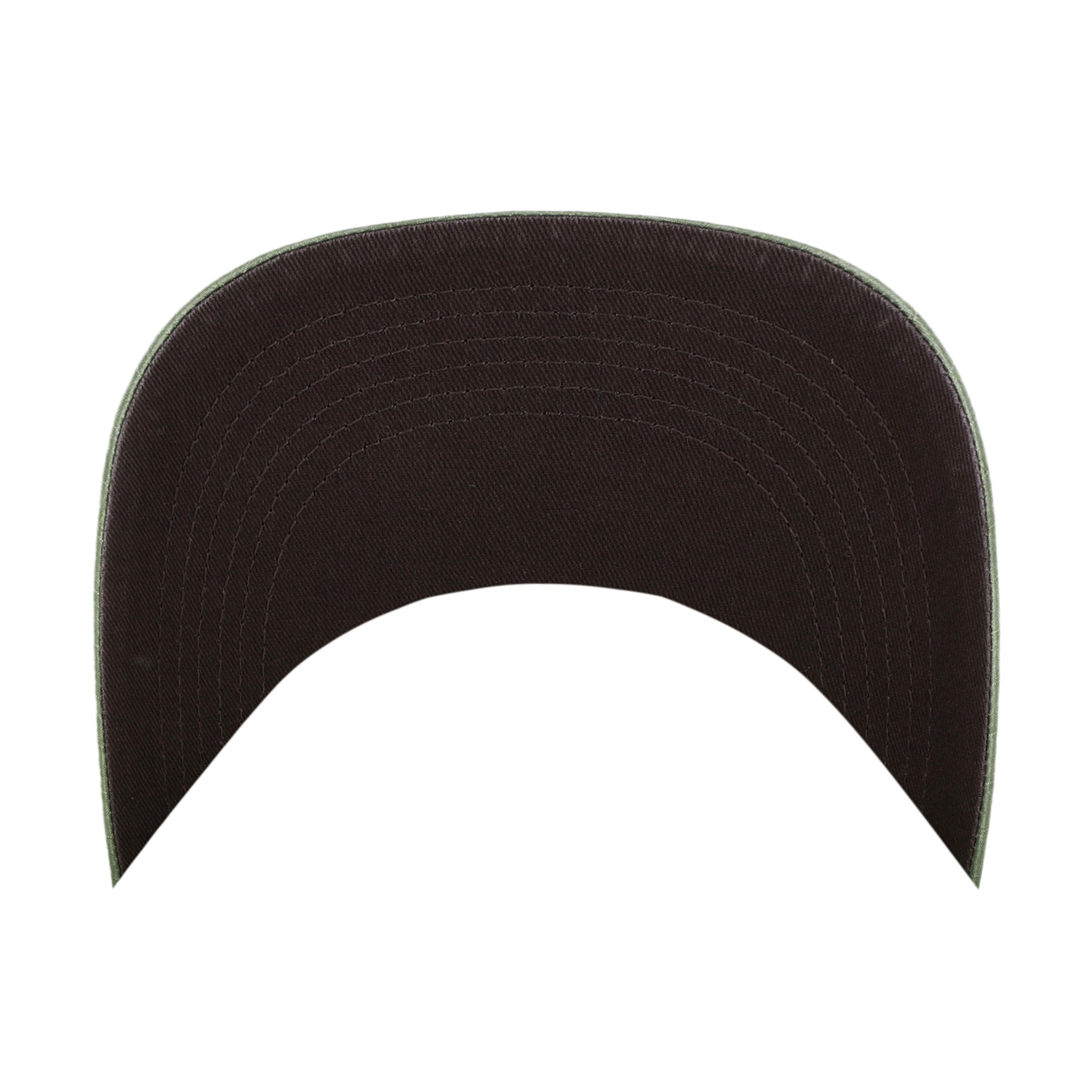 47-clean-up-round-visor-new-york-yankees-cap-sandalwood image 3