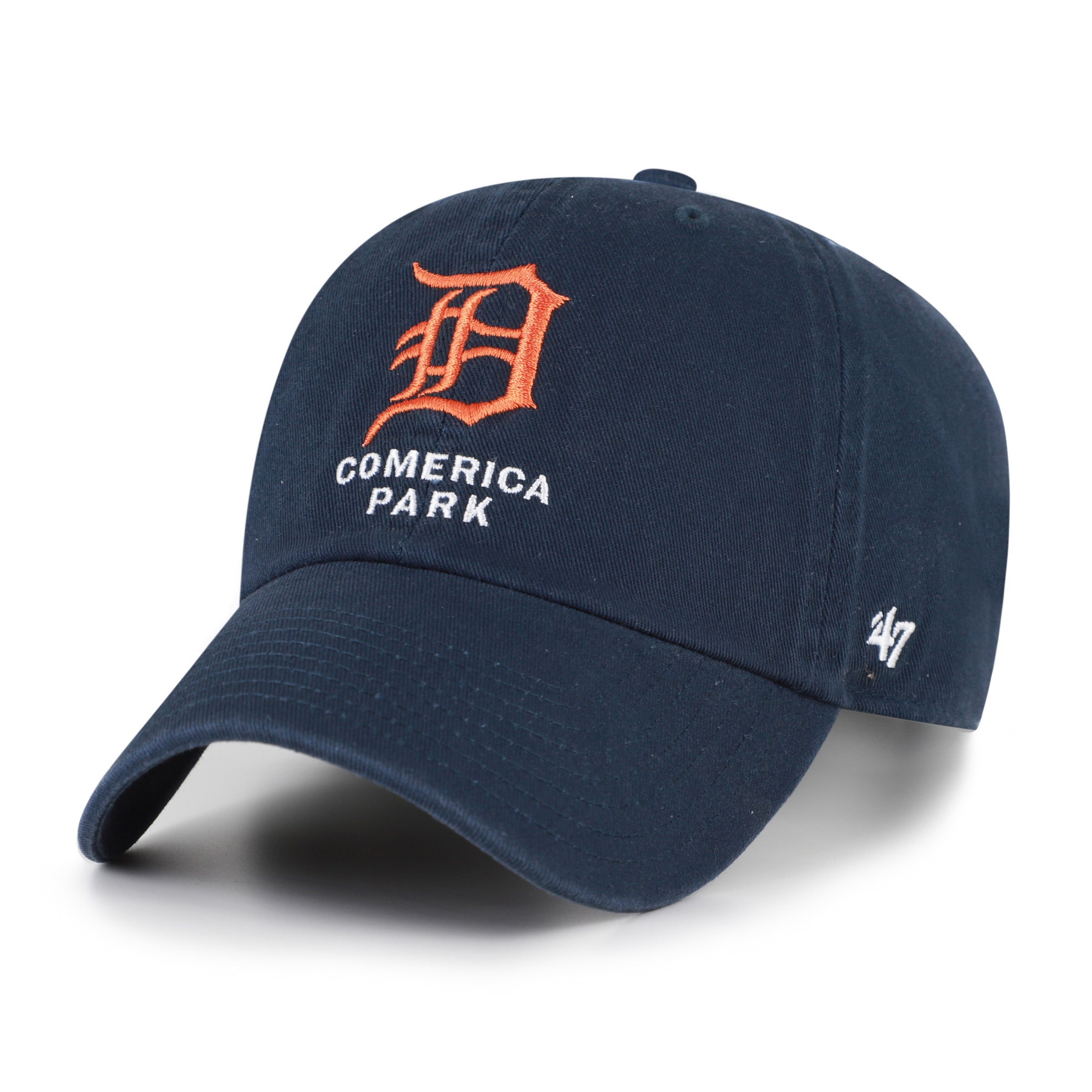 47-clean-up-bite-zone-baseball-cap-navy-tigers image 4