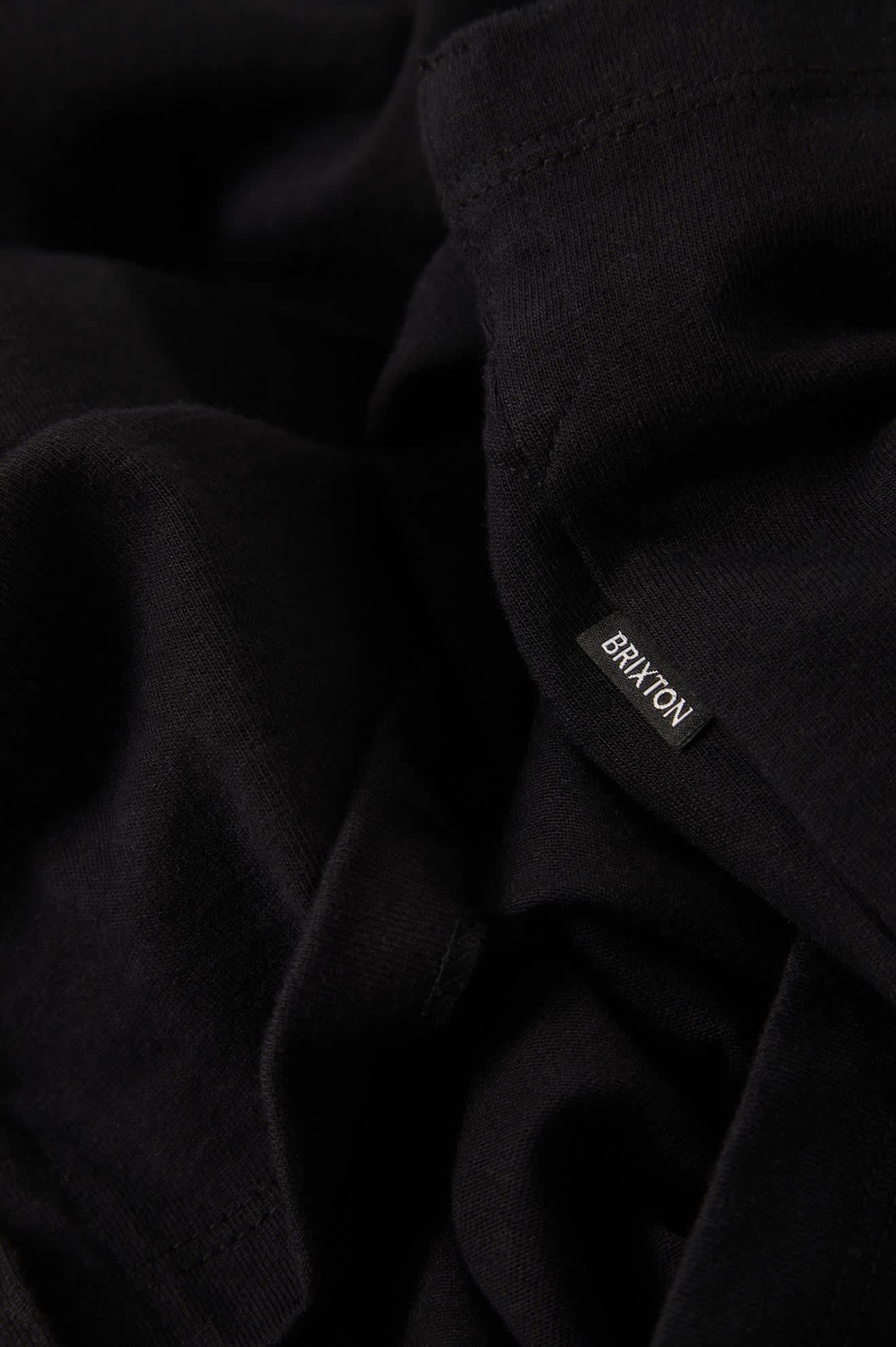 brixton-anton-short-sleeve-polo-black-baumwollpolo image 3