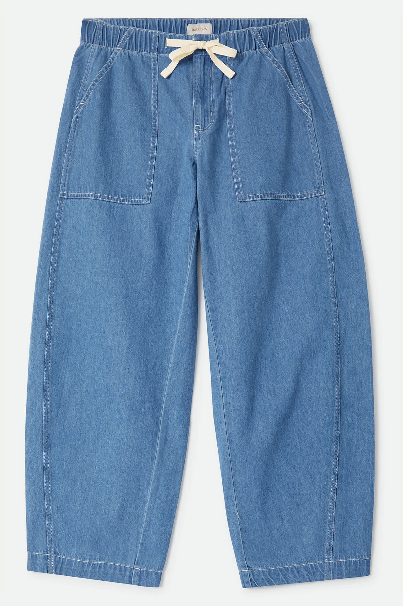 brixton-utility-everyday-barrel-pant-light-stone-wash-twill image 2