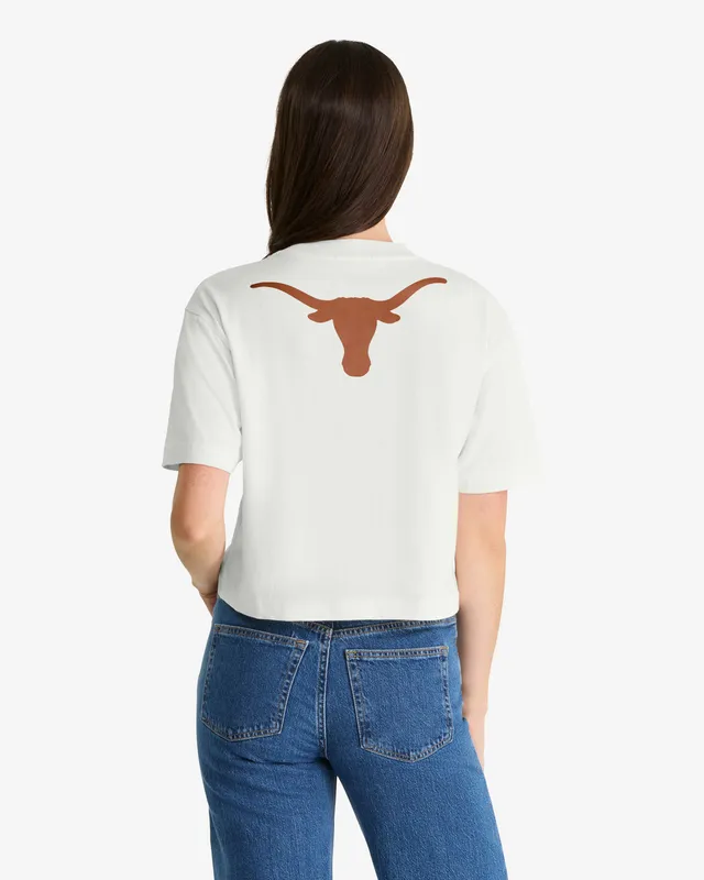 47-brand-texas-longhorns-reed-city-t-shirt-sandstone-damen image 1