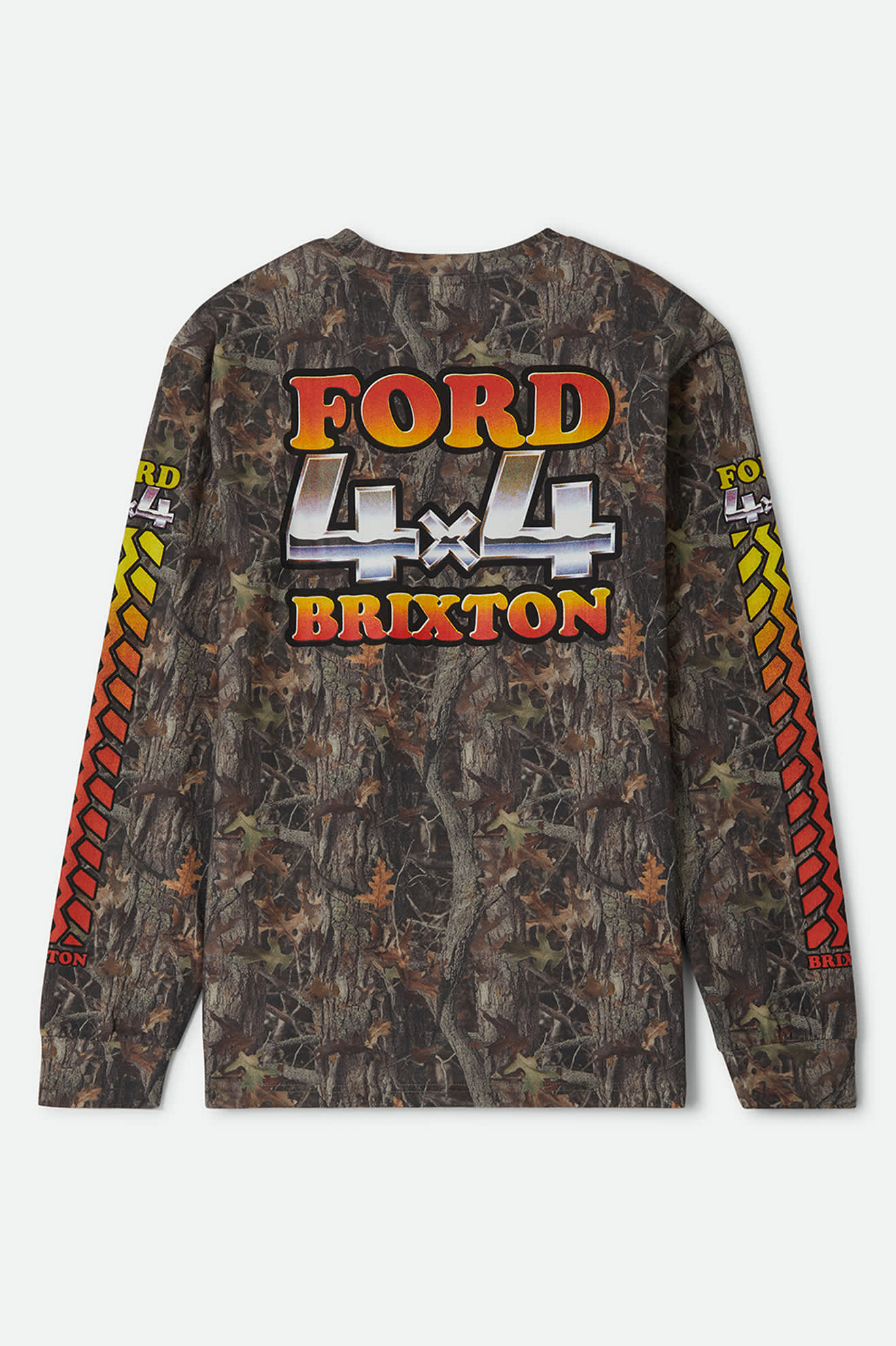 brixton-ford-4x4-chrome-longsleeve-gr-n-herren image 5