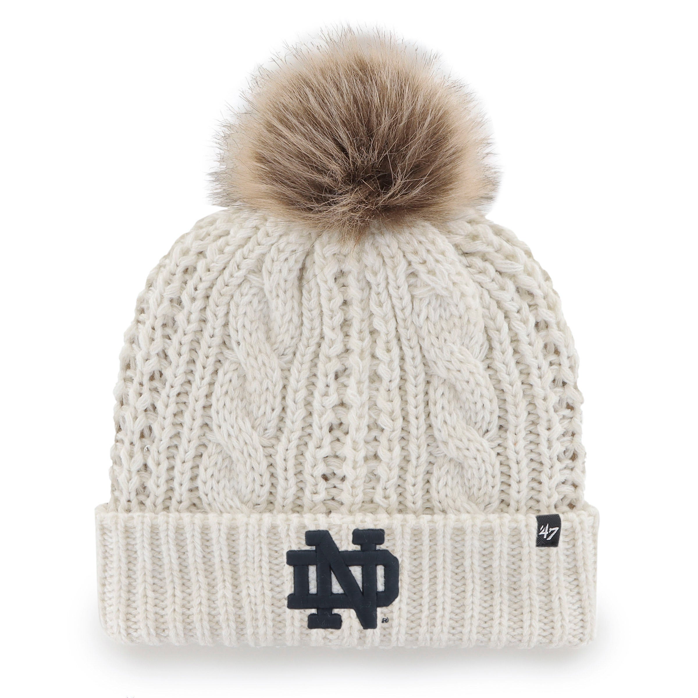47-brand-meeko-notre-dame-cuff-knit-white-damen-m-tze-bommel image 1
