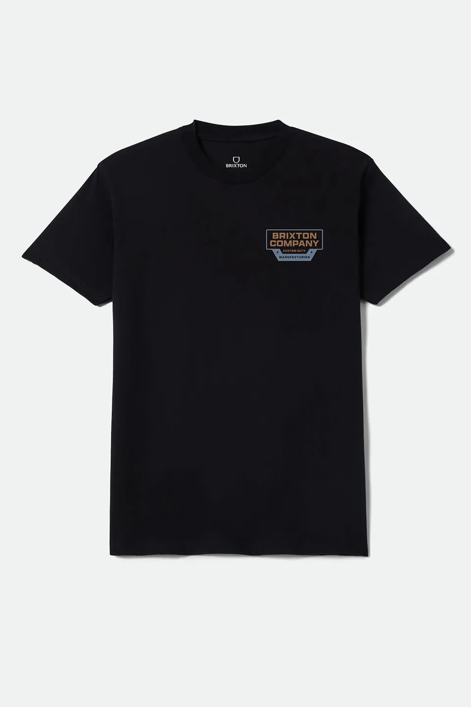 brixton-reeves-standard-t-shirt-schwarz-baumwolle image 1