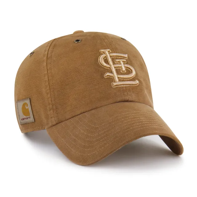 47-brand-st-louis-cardinals-carhartt-clean-up-cap-braun image 1