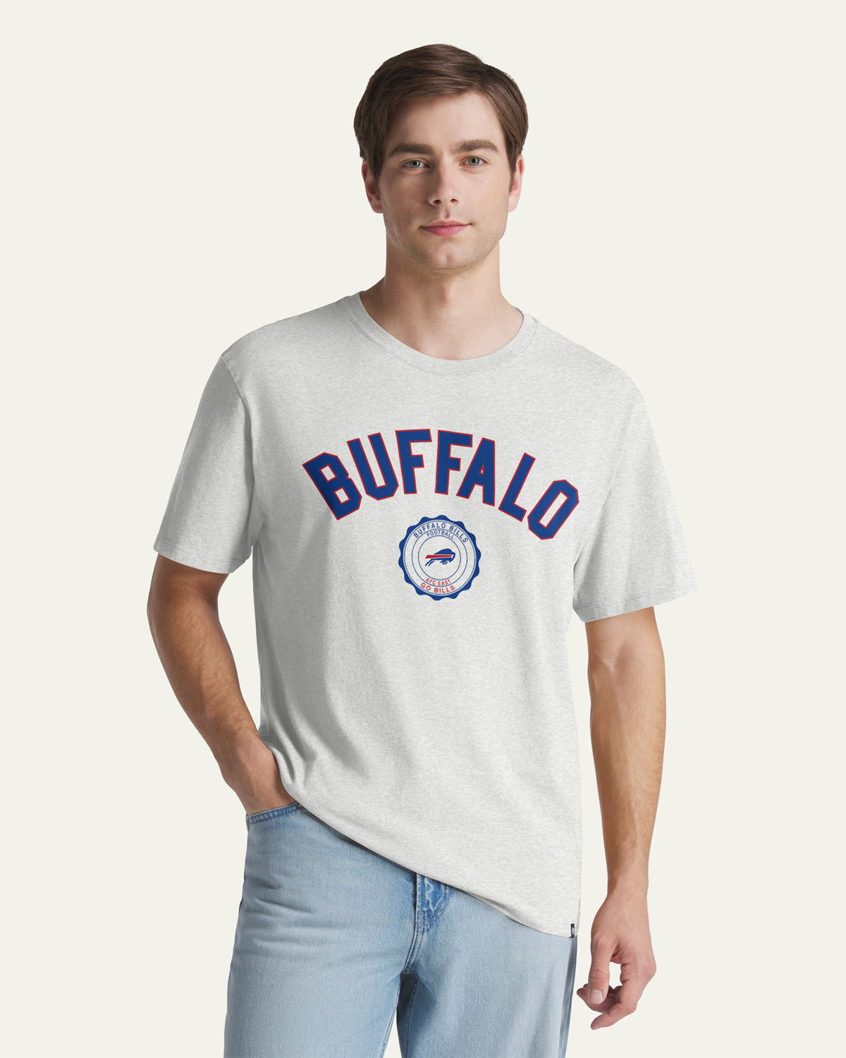 47-brand-foundation-buffalo-bills-crest-bend-t-shirt-herren-relay-grey image 1