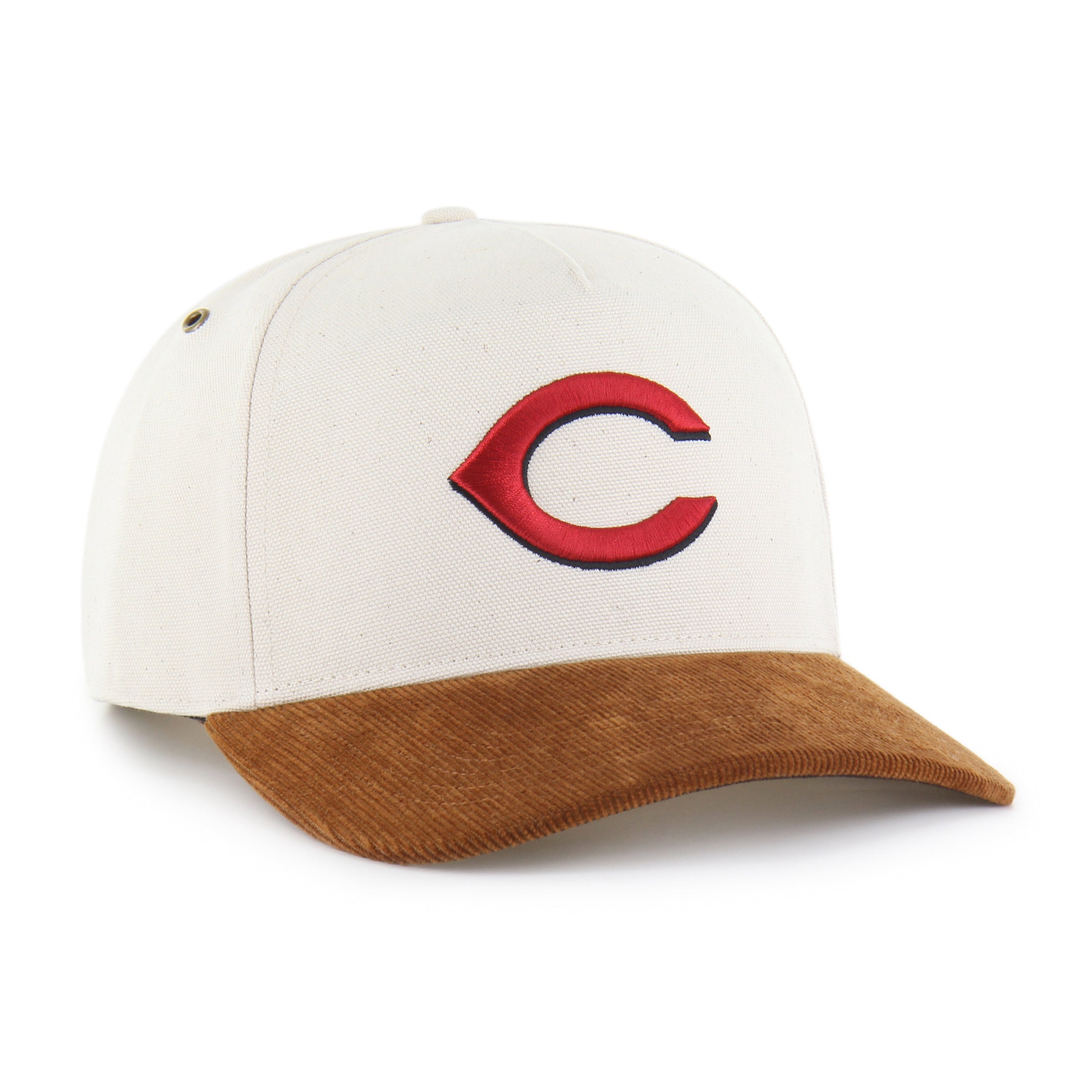 47-brand-hitch-cincinnati-reds-carhartt-snapback-natural image 4