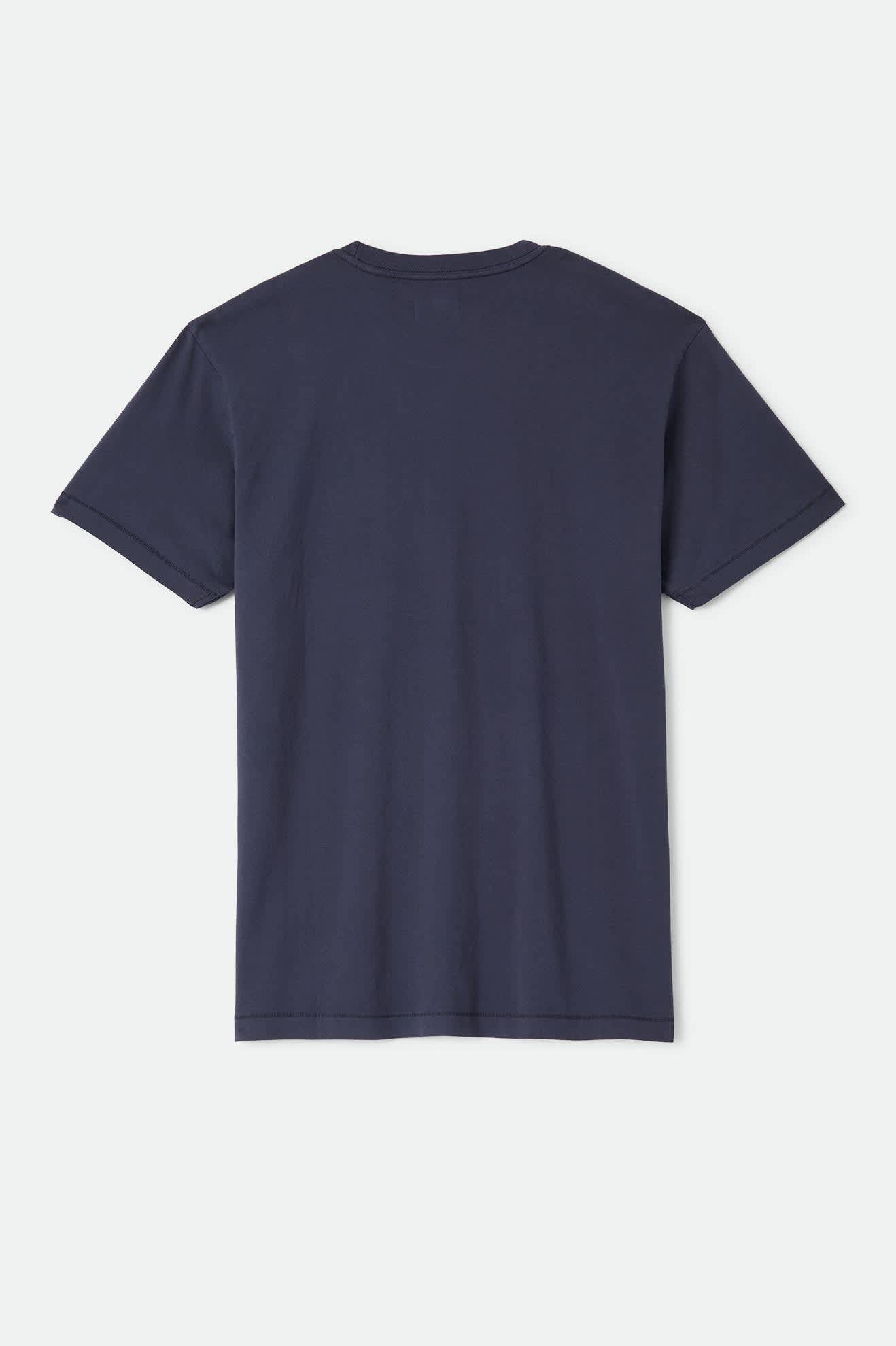 brixton-baseline-pocket-t-shirt-washed-navy-baumwolle image 2