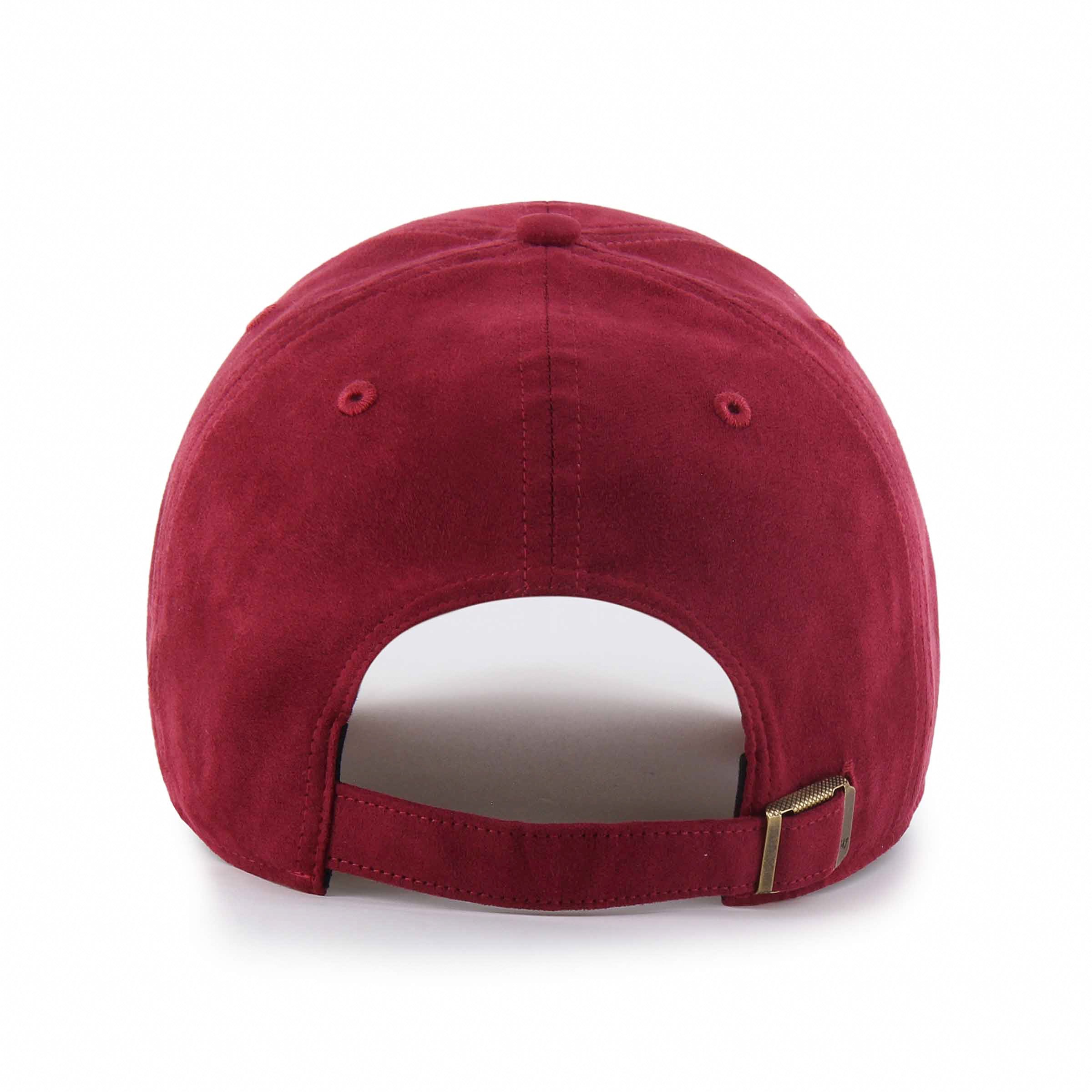 47-brand-clean-up-la-dodgers-ballpark-suede-cap-razor-red image 2