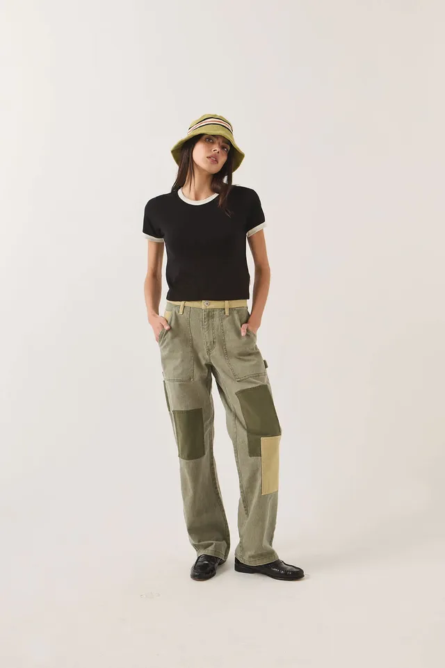 brixton-essex-patchwork-painter-pant-denim-patchwork-relaxed image 1