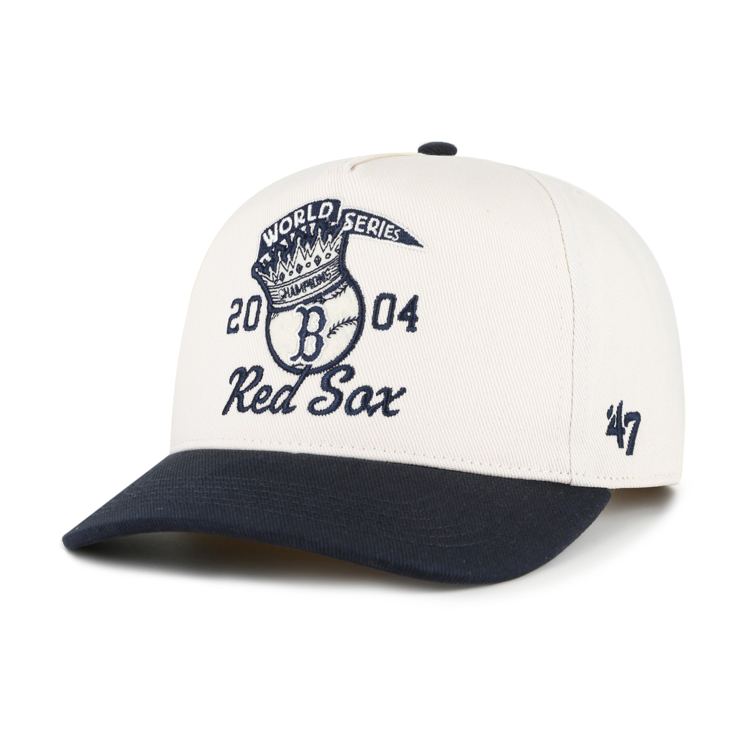 47-hitch-boston-red-sox-crown-ball-kappe-natural image 1
