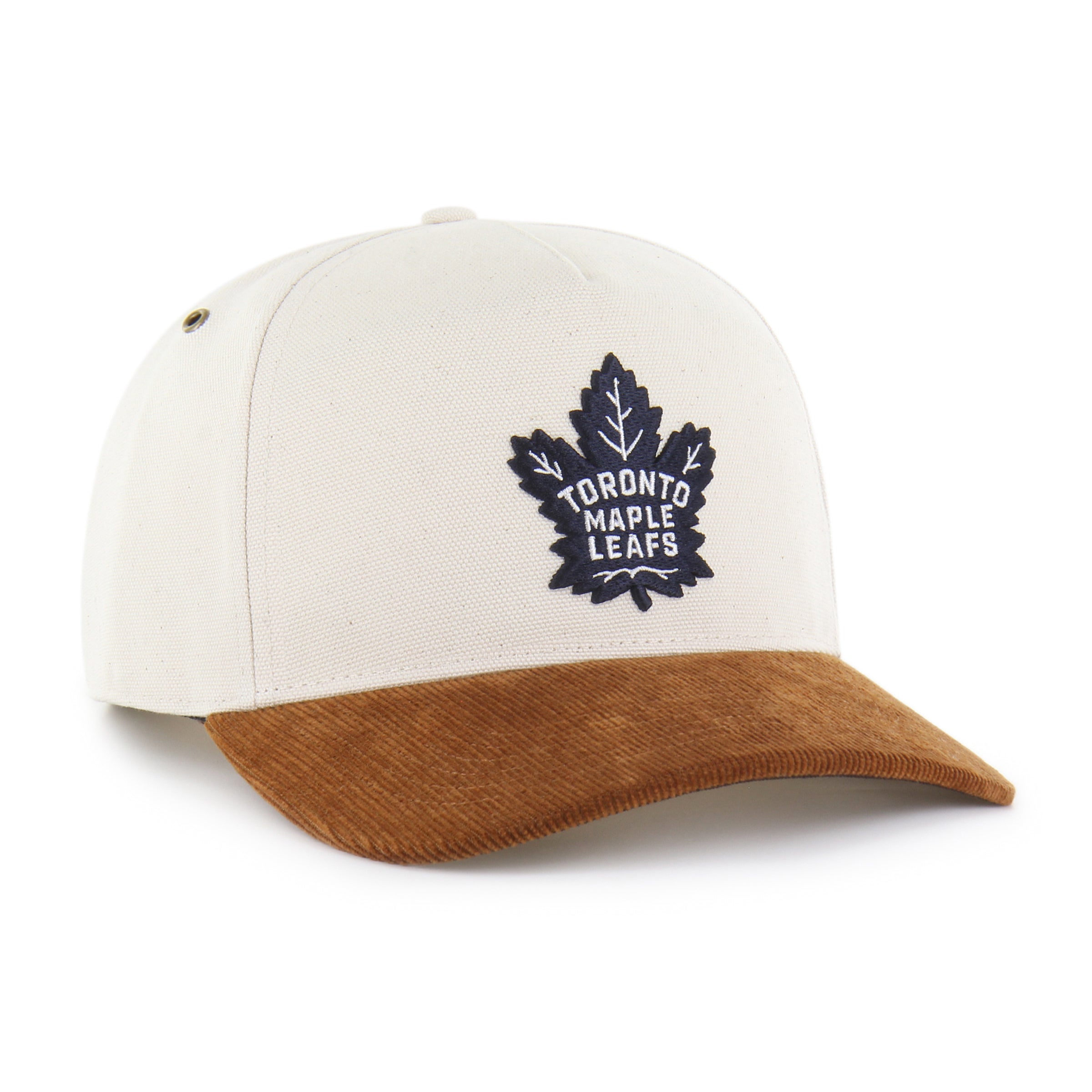 47-hitch-toronto-maple-leafs-carhartt-undyed-cap-natural image 4