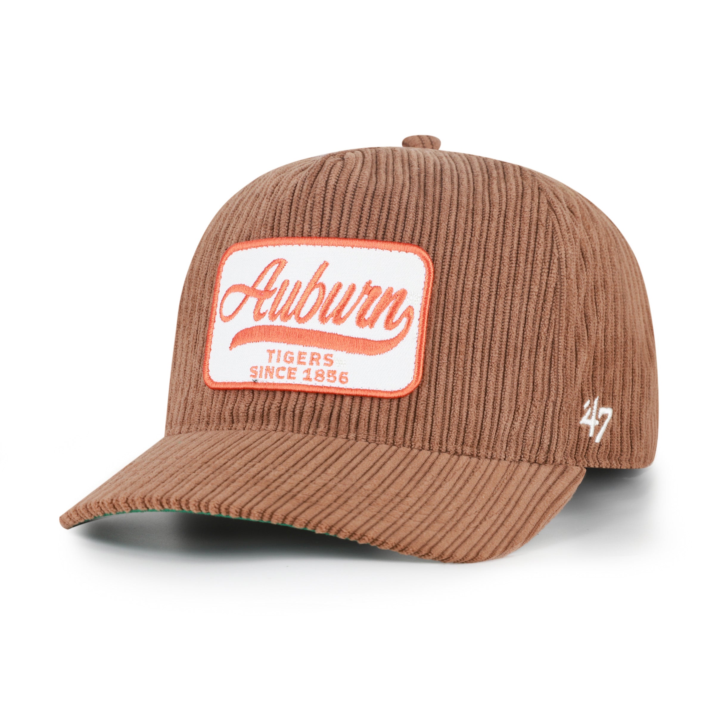47-hitch-auburn-tigers-cord-patch-cap-pinecone-relaxed-fit image 3
