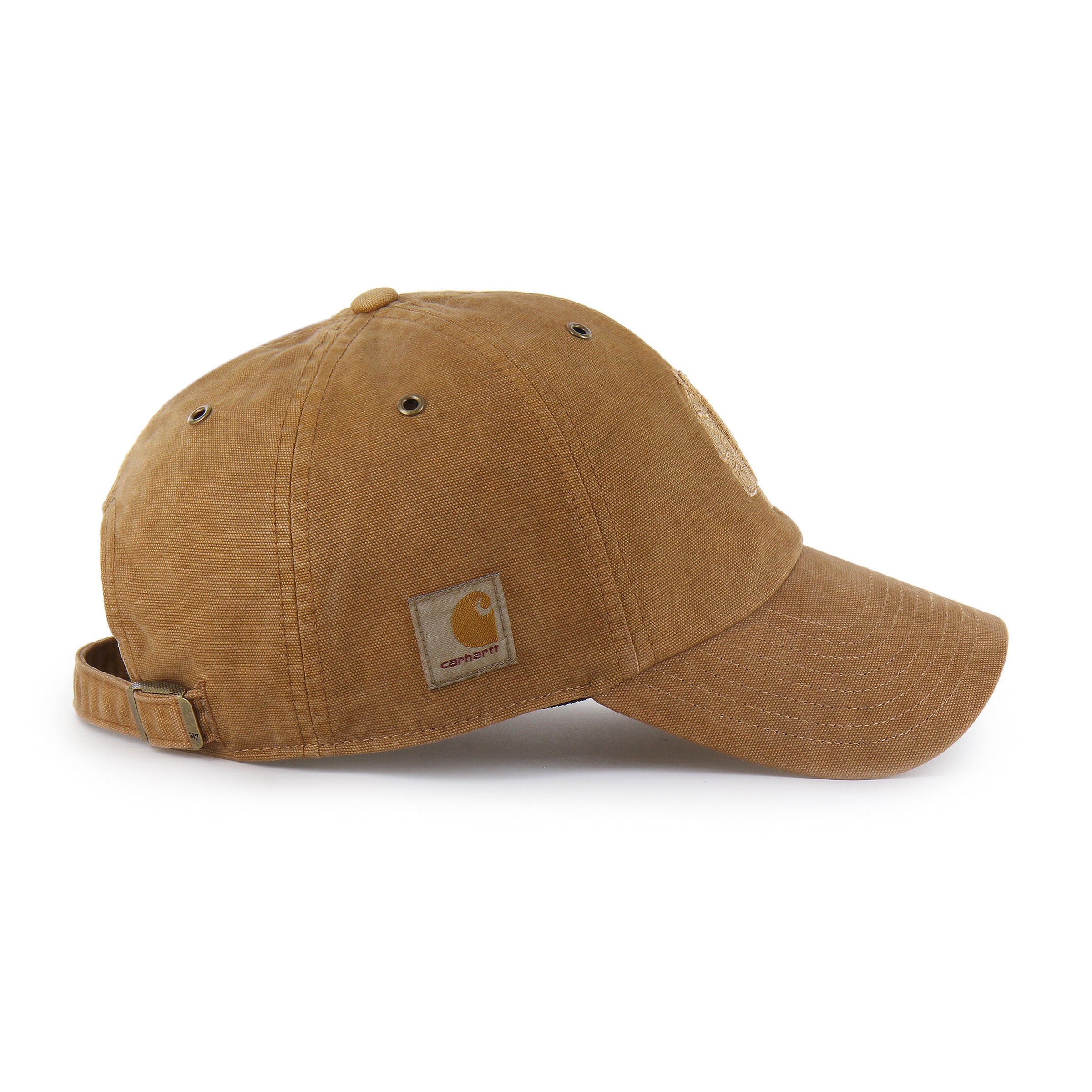 47-brand-chicago-blackhawks-carhartt-dyed-clean-up-cap-braun image 2