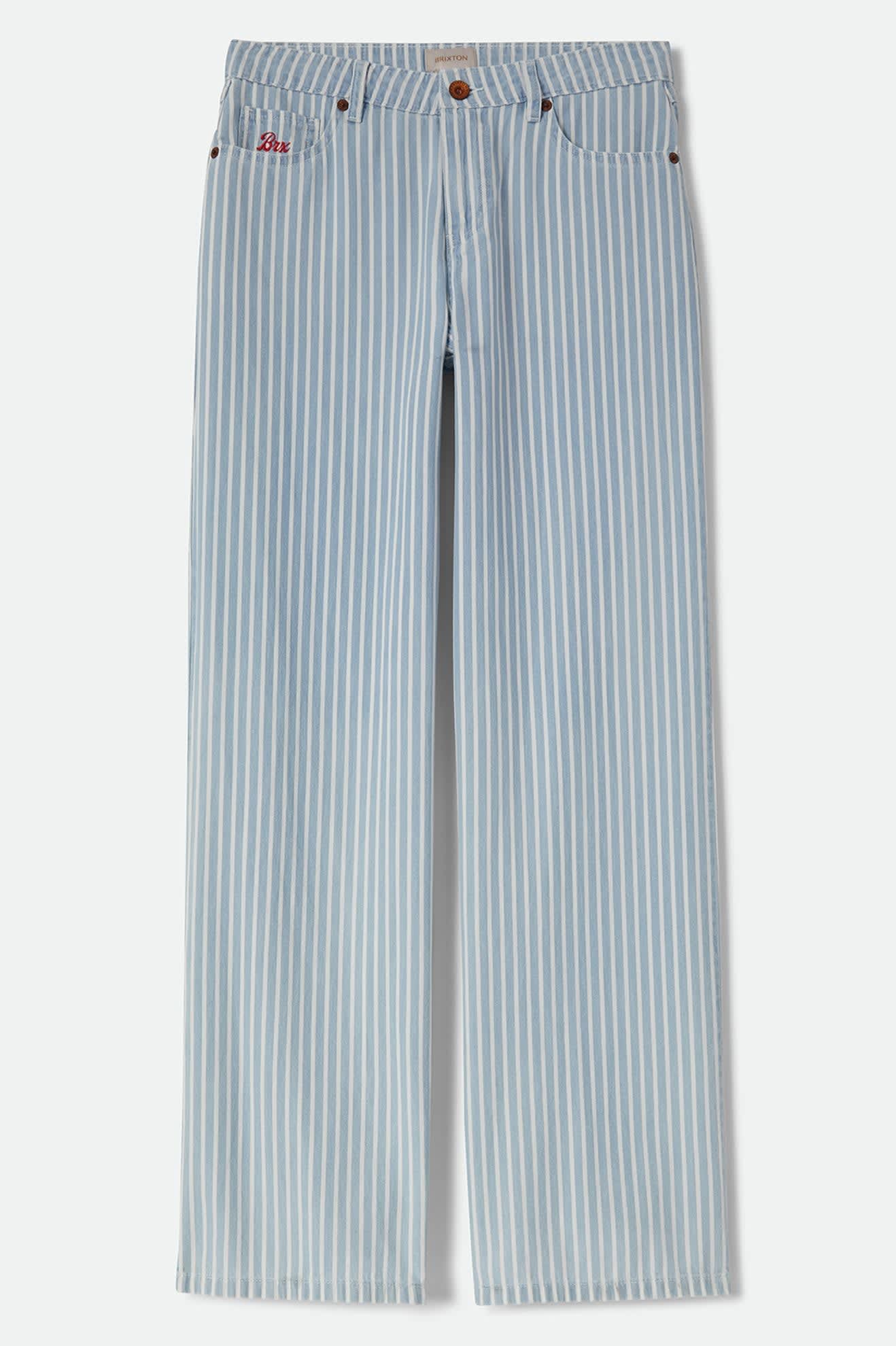 brixton-chloe-5-pocket-pant-chino-two-boot-stripe image 2