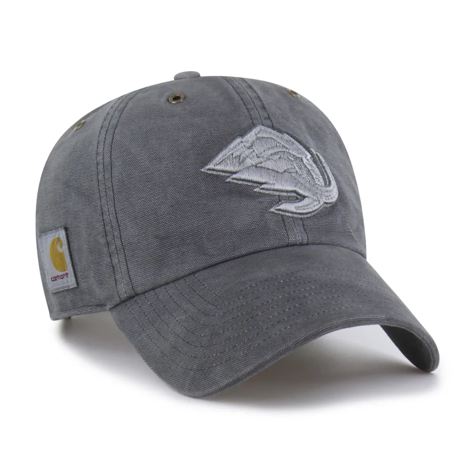 47-brand-clean-up-utah-mammoth-cap-carhartt-shadow-schwarz image 1