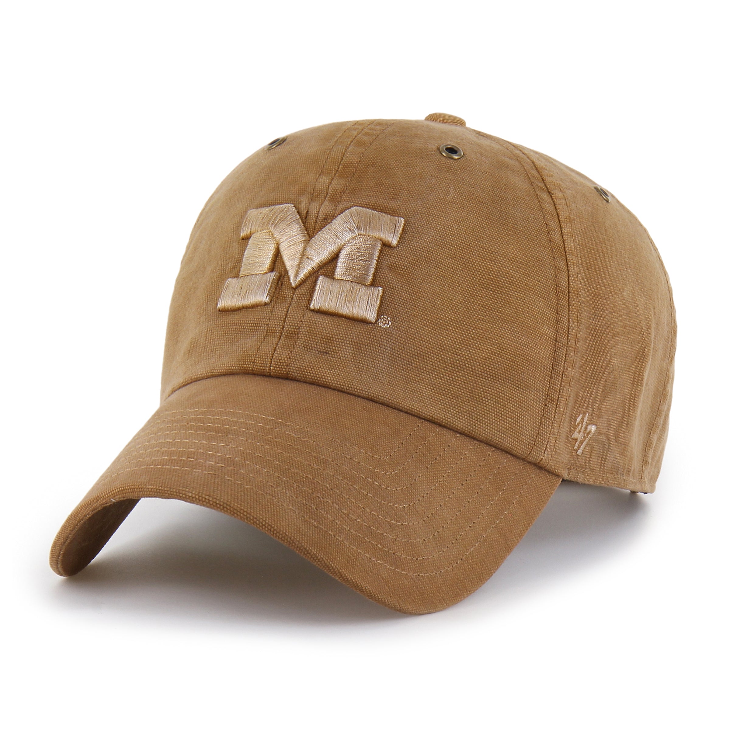 47-clean-up-michigan-wolverines-cap-braun-osf-carhartt image 4