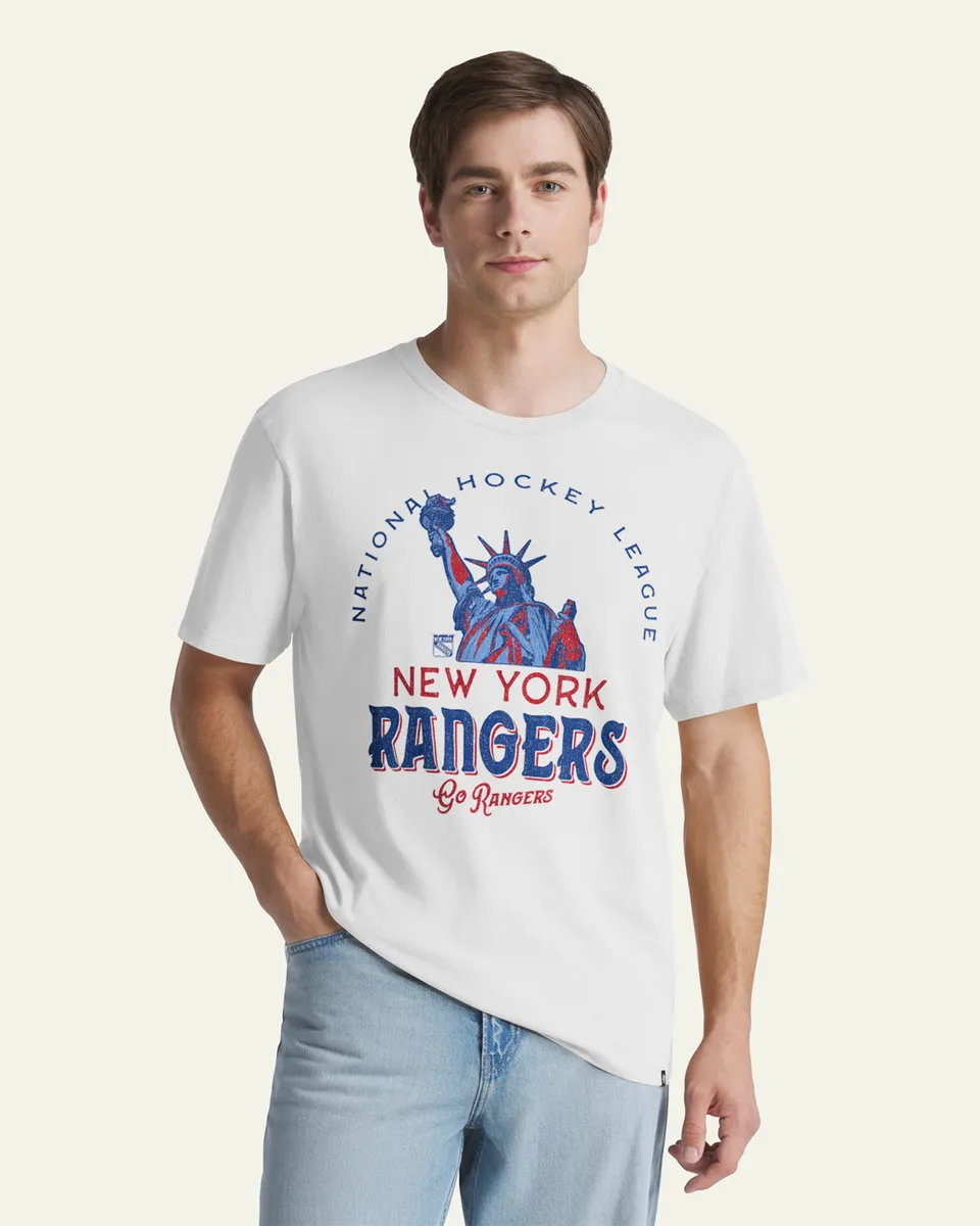 47-foundation-tee-rangers-everyday-t-shirt-herren-wei-baumwolle image 1