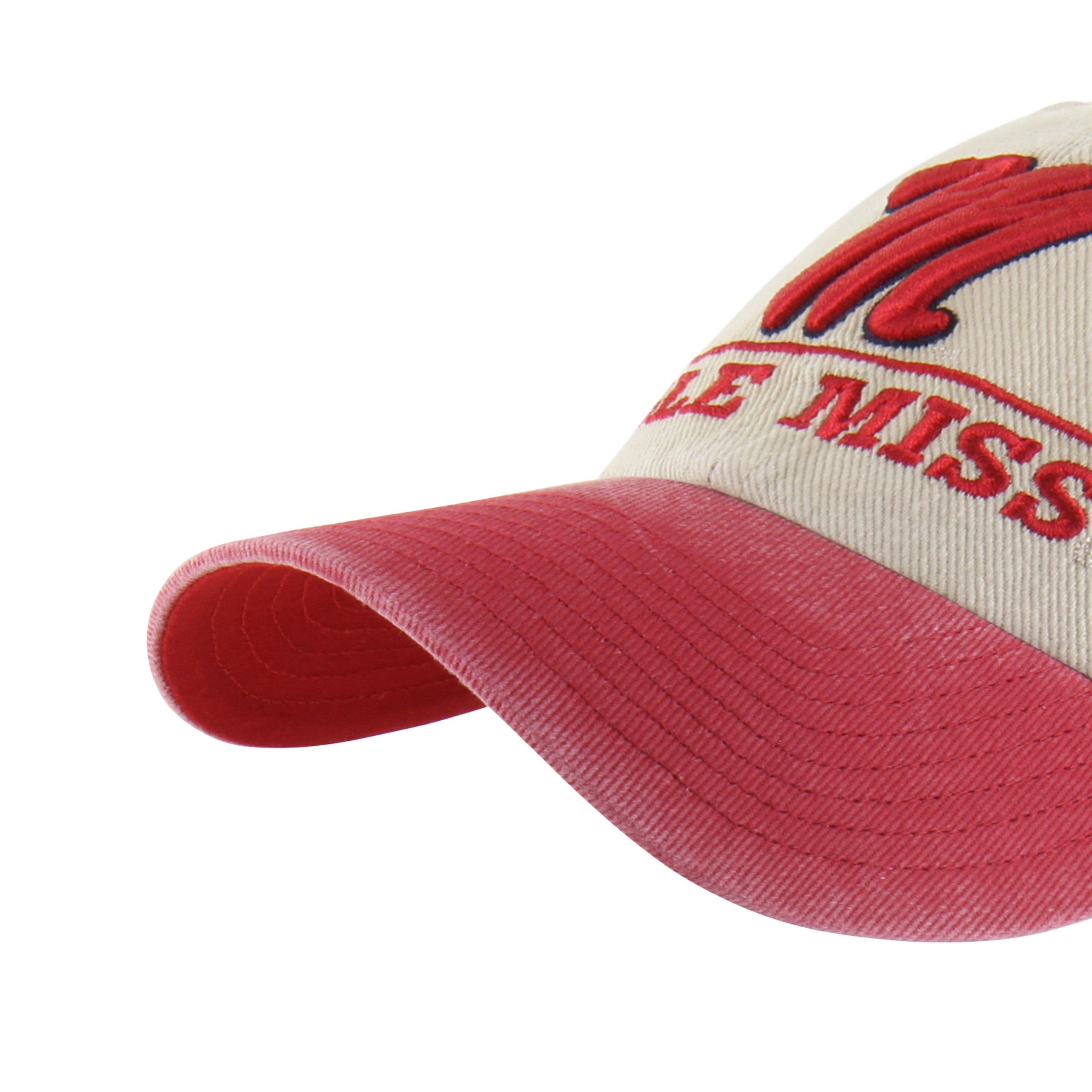 47-mississippi-rebels-logo-line-clean-up-cap-mojave-ncaa image 4
