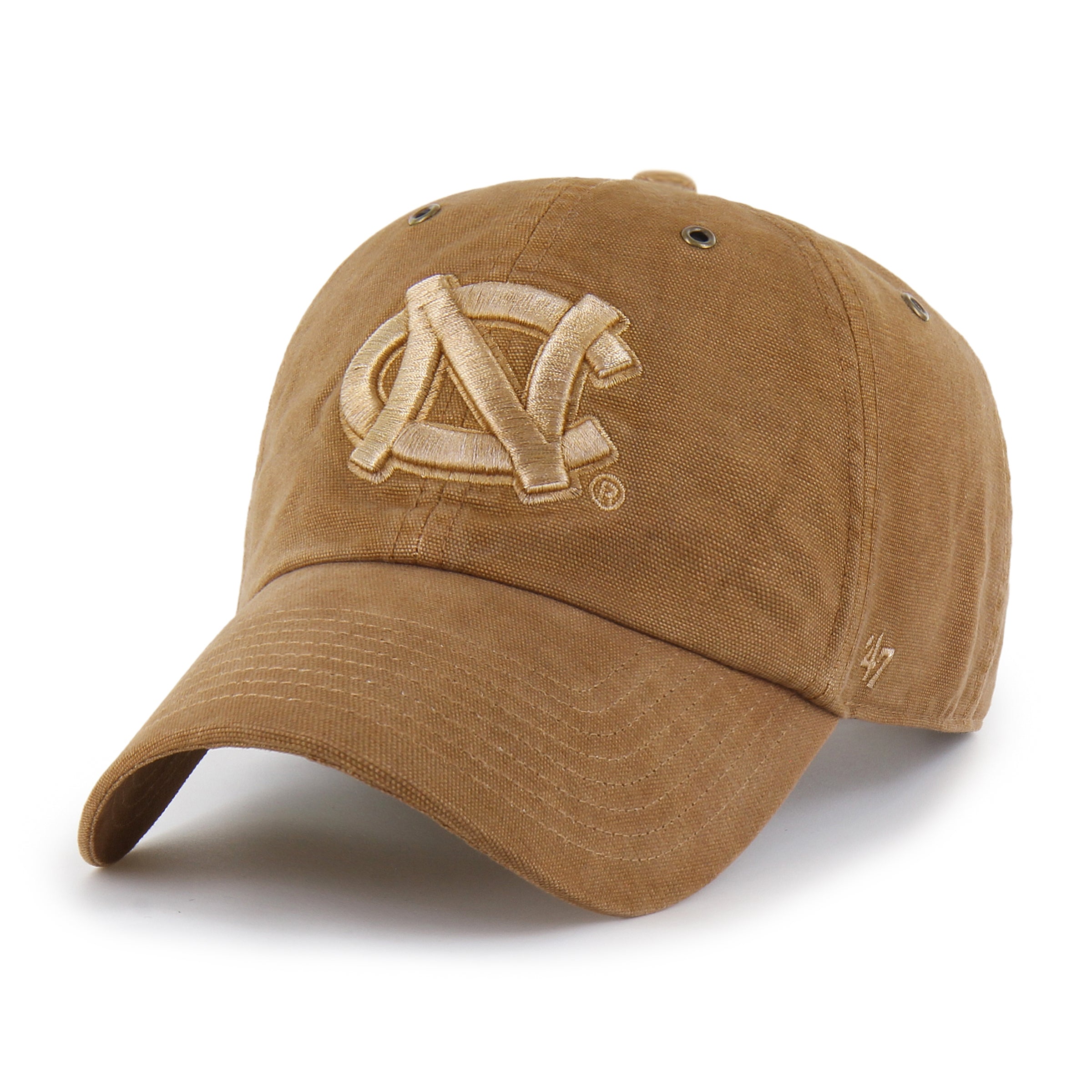 47-brand-north-carolina-carhartt-clean-up-cap-braun-osfm image 4