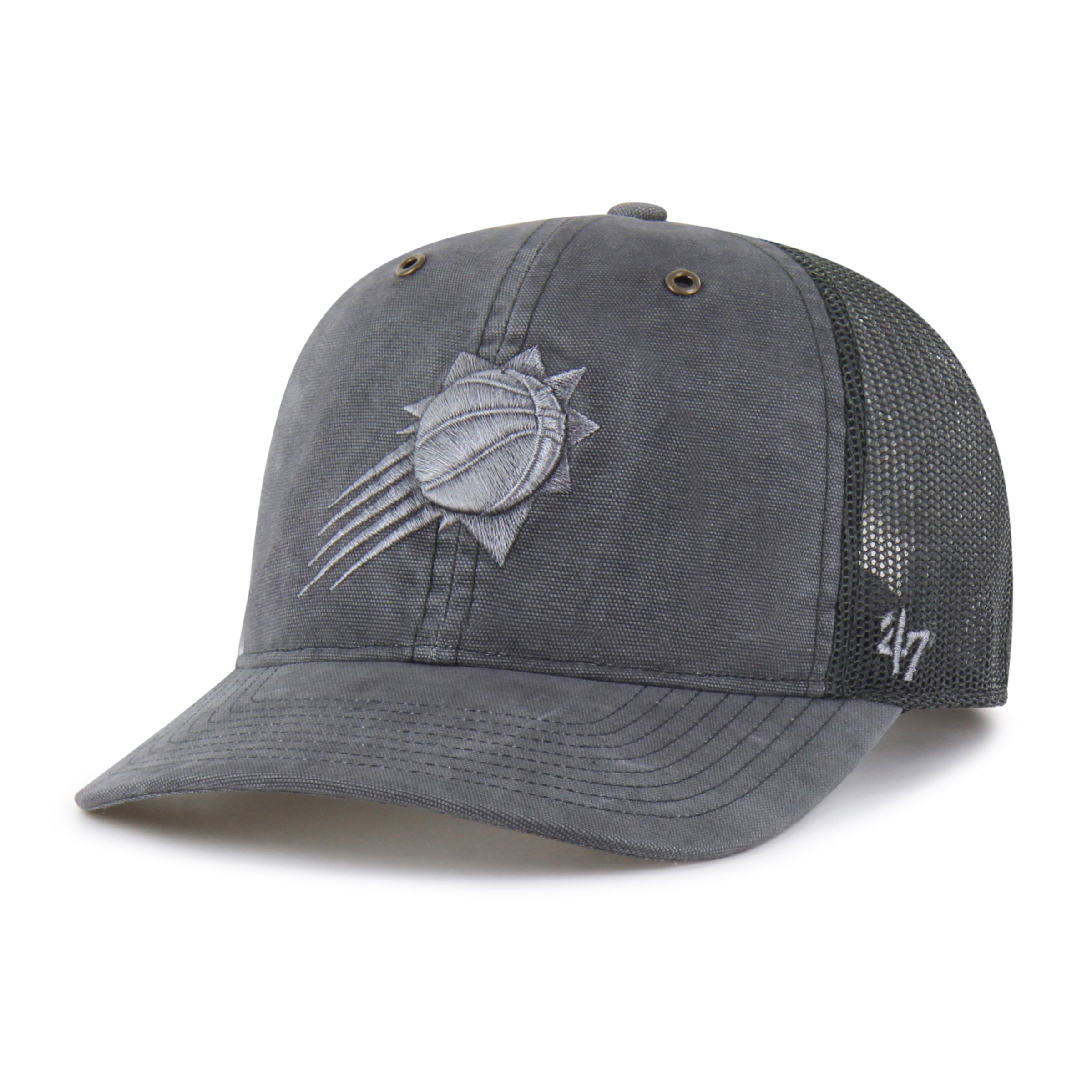 47-trucker-phoenix-suns-carhartt-dyed-cap-schwarz-osf-snapback image 4