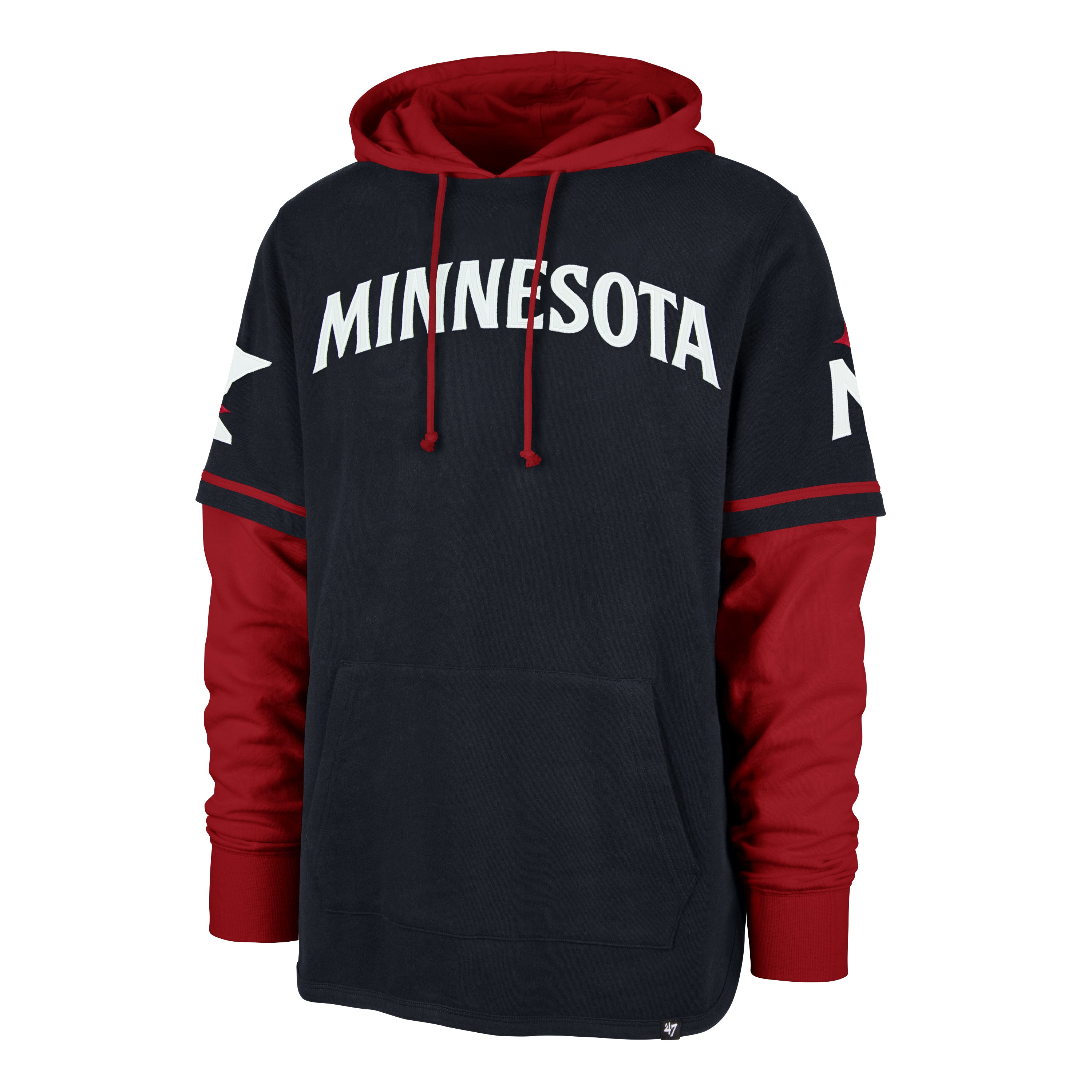47-brand-trifecta-shortstop-hoodie-twins-navy-baumwolle image 1