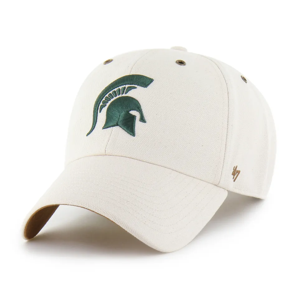 47-clean-up-michigan-state-carhartt-cap-natural image 1