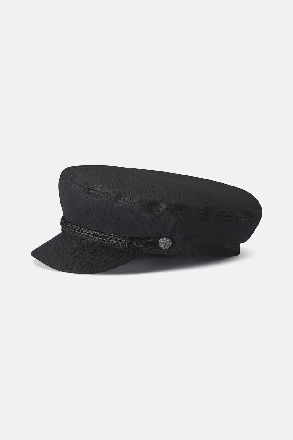 brixton-fiddler-fisherman-cap-schwarz-baumwolle image 1