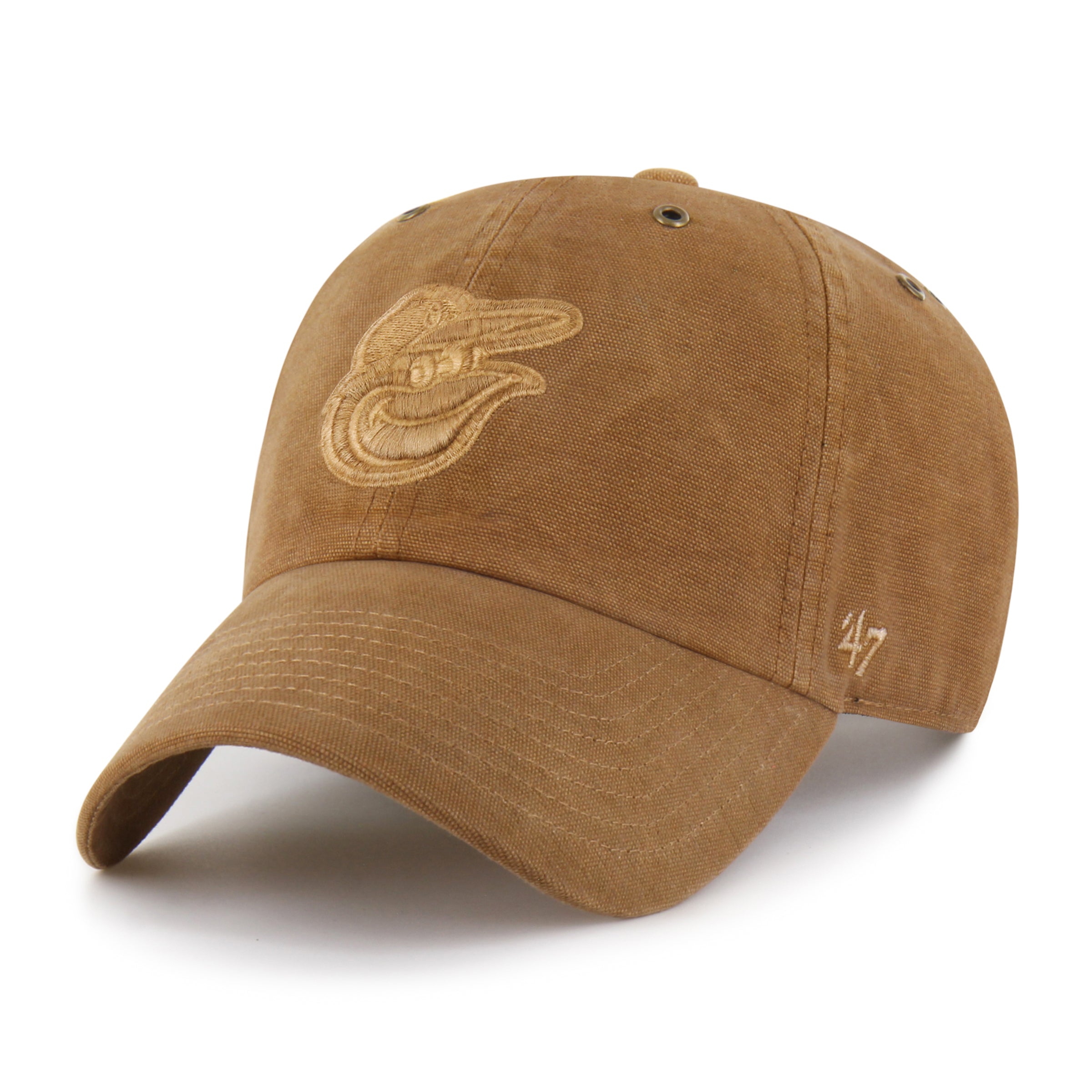 47-brand-clean-up-baltimore-orioles-carhartt-cap-braun-osf image 4