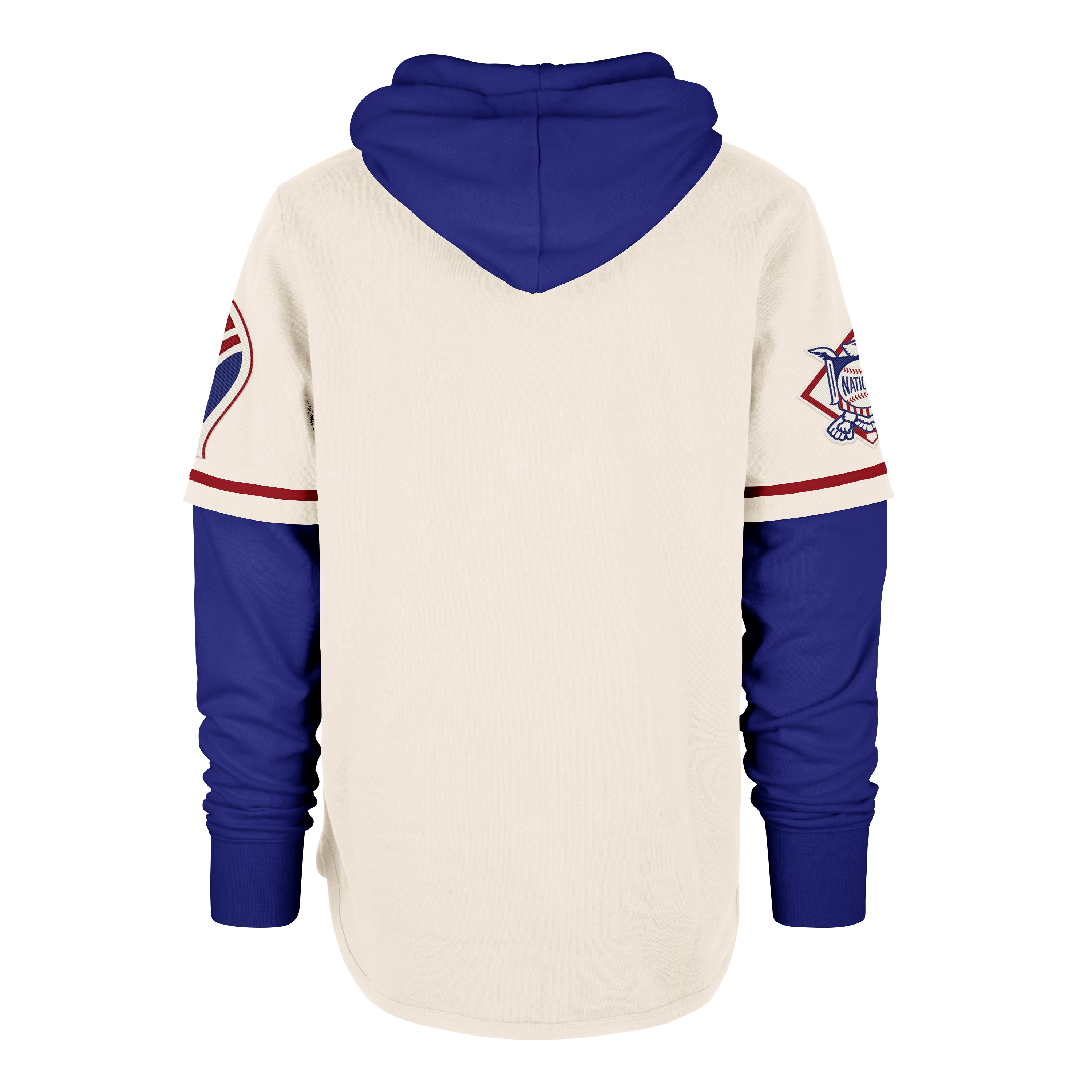 47-brand-atlanta-braves-cooperstown-shortstop-hoodie-cream image 2
