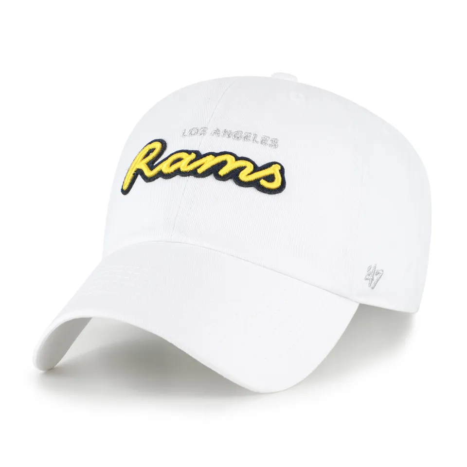 47-brand-clean-up-los-angeles-rams-kappe-wei-damen image 1