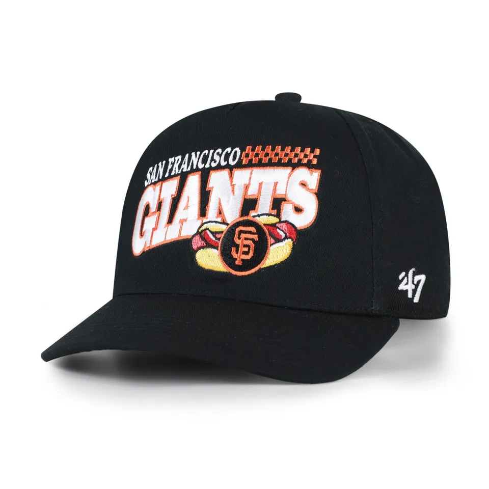 47-brand-san-francisco-giants-on-the-grill-hitch-cap-black-snapback image 1