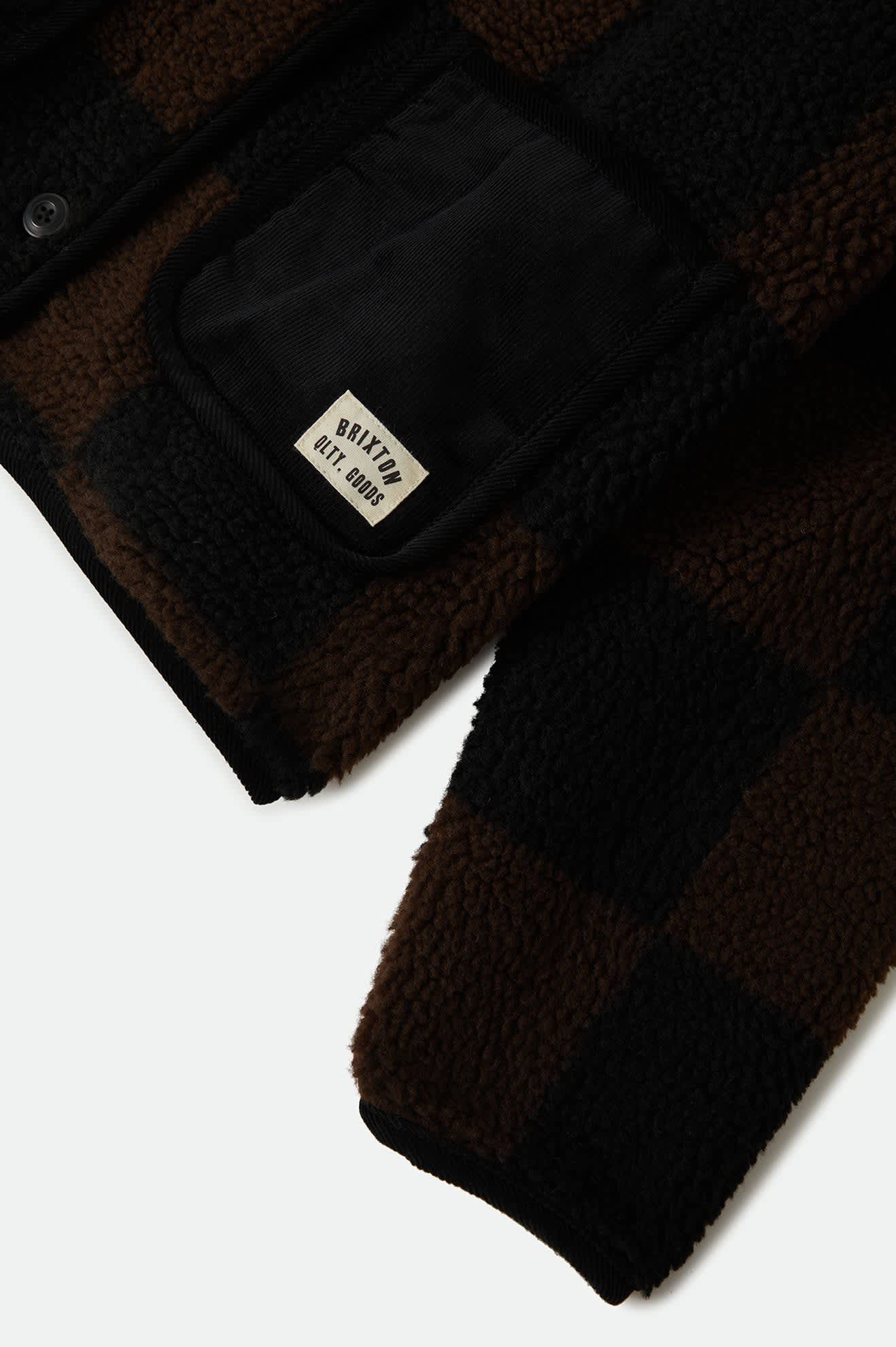 brixton-delilah-quilted-jacke-schwarz-braun-wattiert image 8