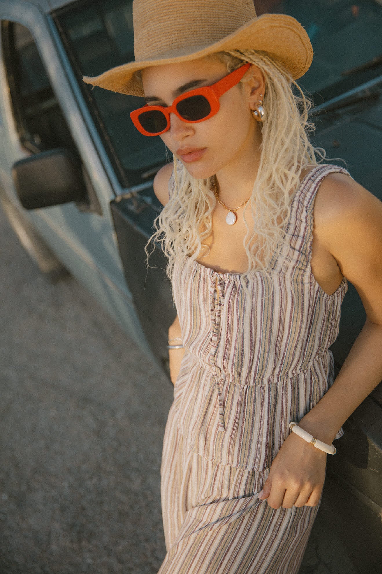 brixton-odessa-straw-cowboyhut-tan-packbar-raffia image 6