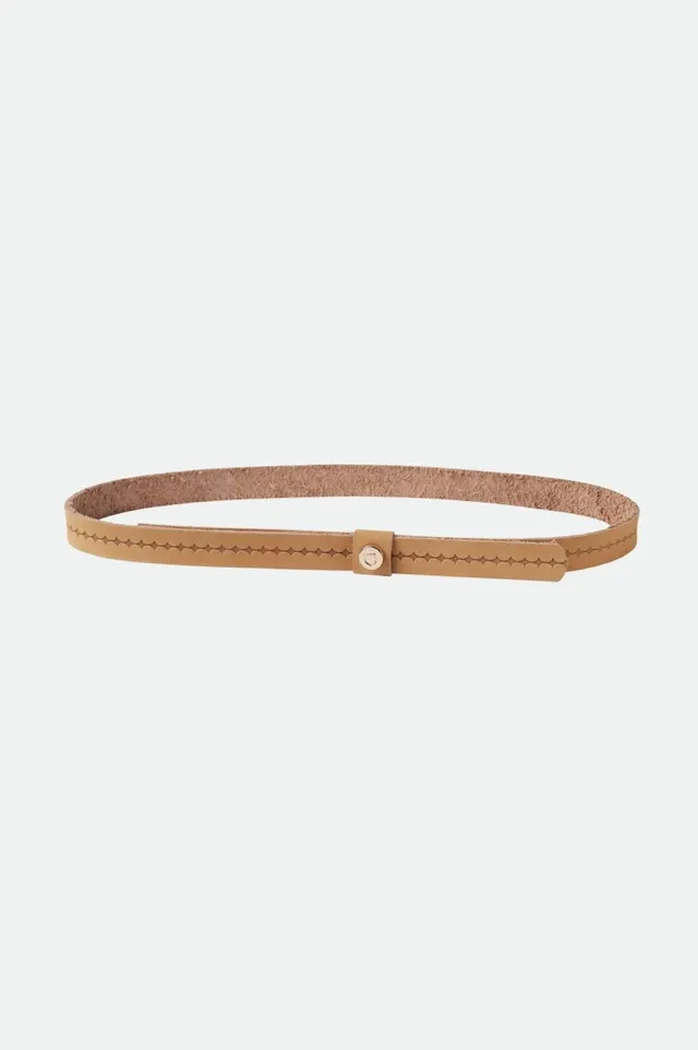 brixton-adjustable-shield-hutband-sand-star-kunstleder image 1