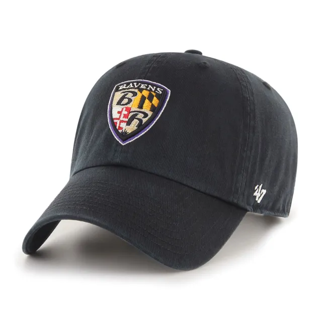 47-brand-clean-up-baltimore-ravens-cap-schwarz-osf image 1