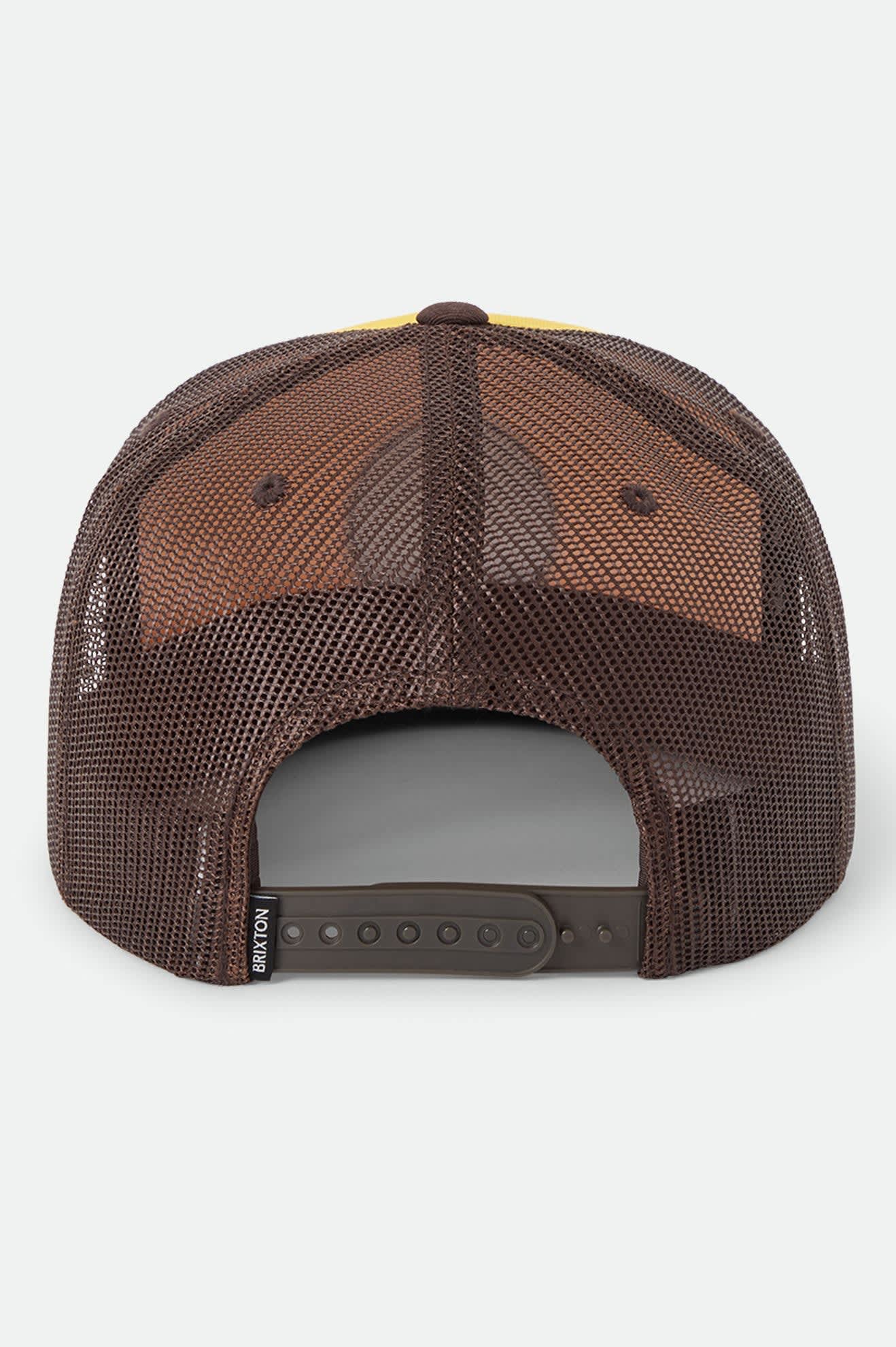 brixton-oath-trucker-hat-golden-hour-coco-snapback image 2