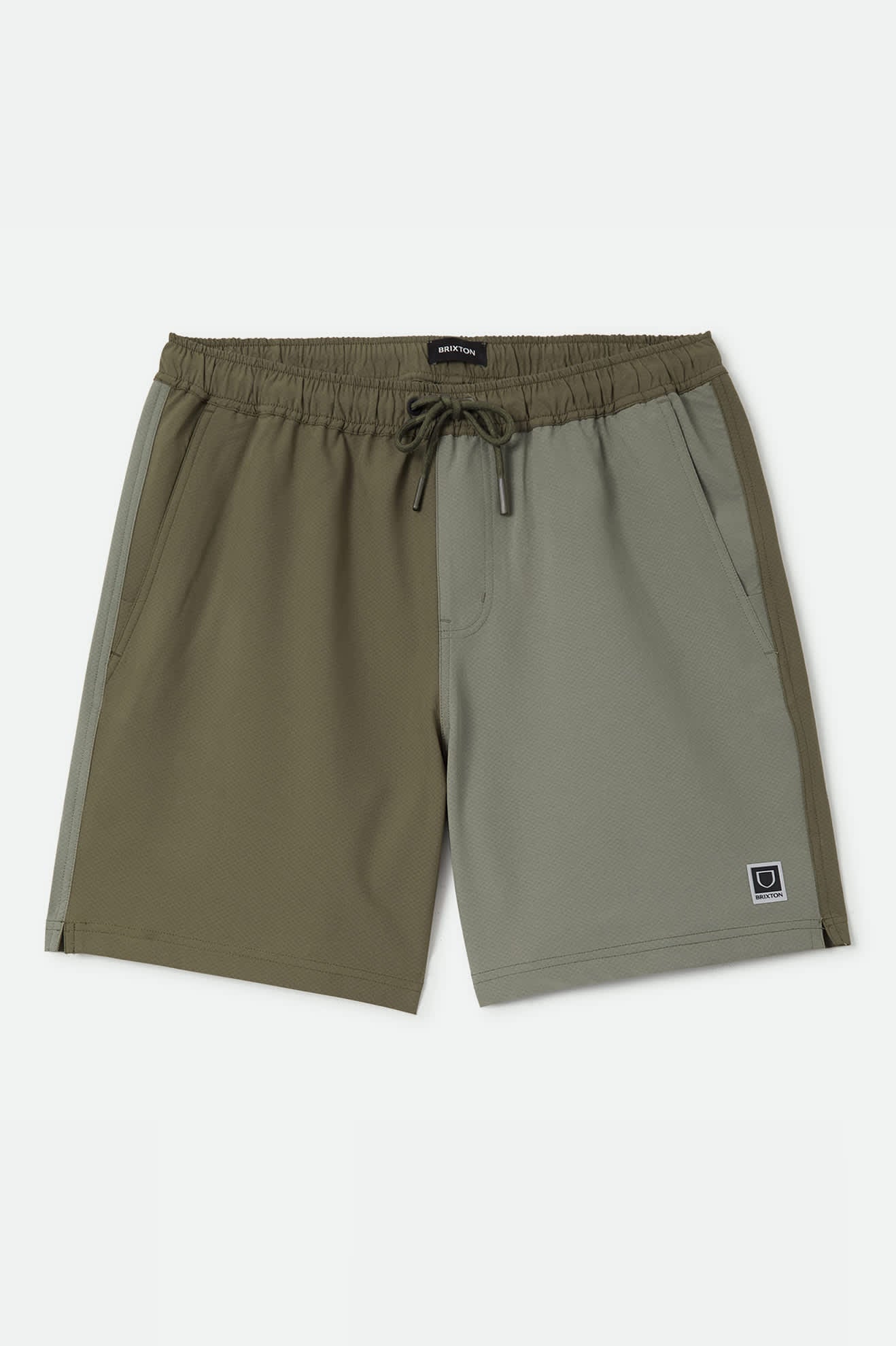 brixton-journey-active-short-dark-olive-stretch image 3
