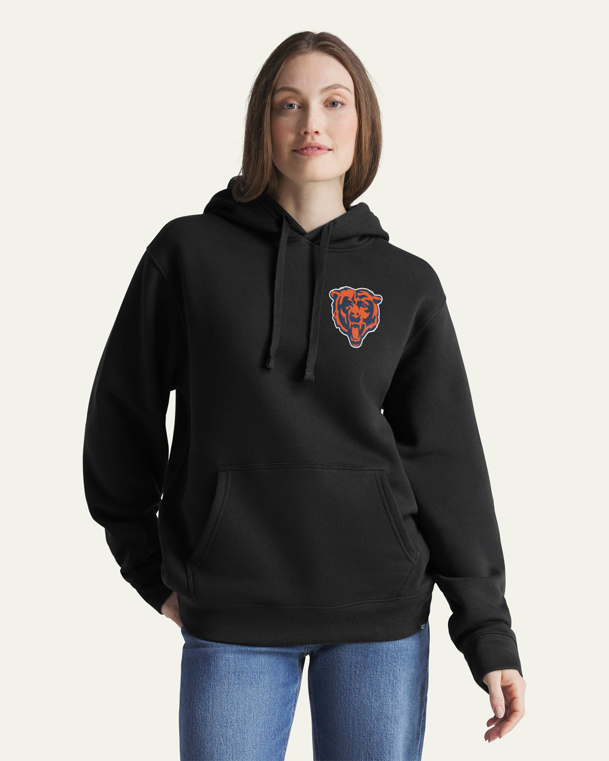 47-brand-headline-chicago-bears-hoodie-herren-schwarz image 4