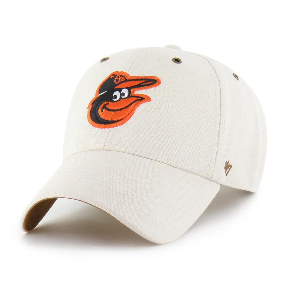 47-clean-up-baltimore-orioles-carhartt-cap-natural-duck image 1
