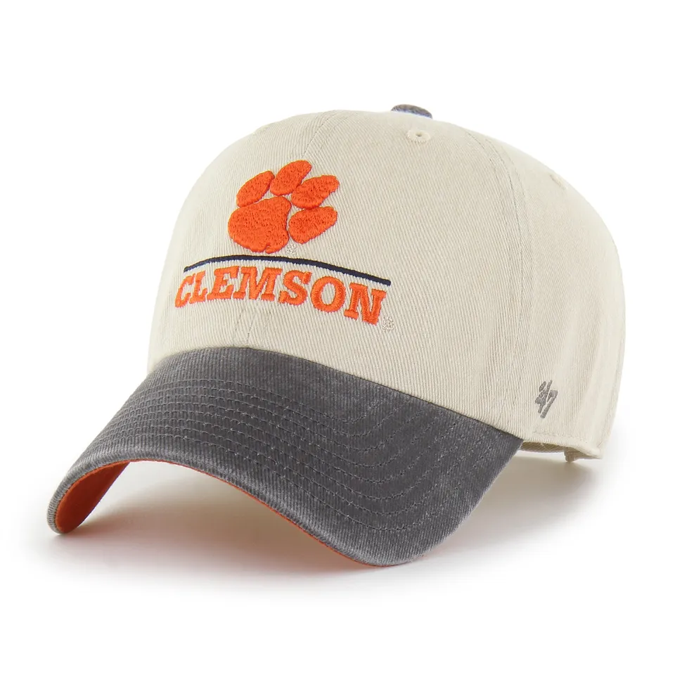 47-clean-up-clemson-tigers-two-tone-cap-mojave image 1