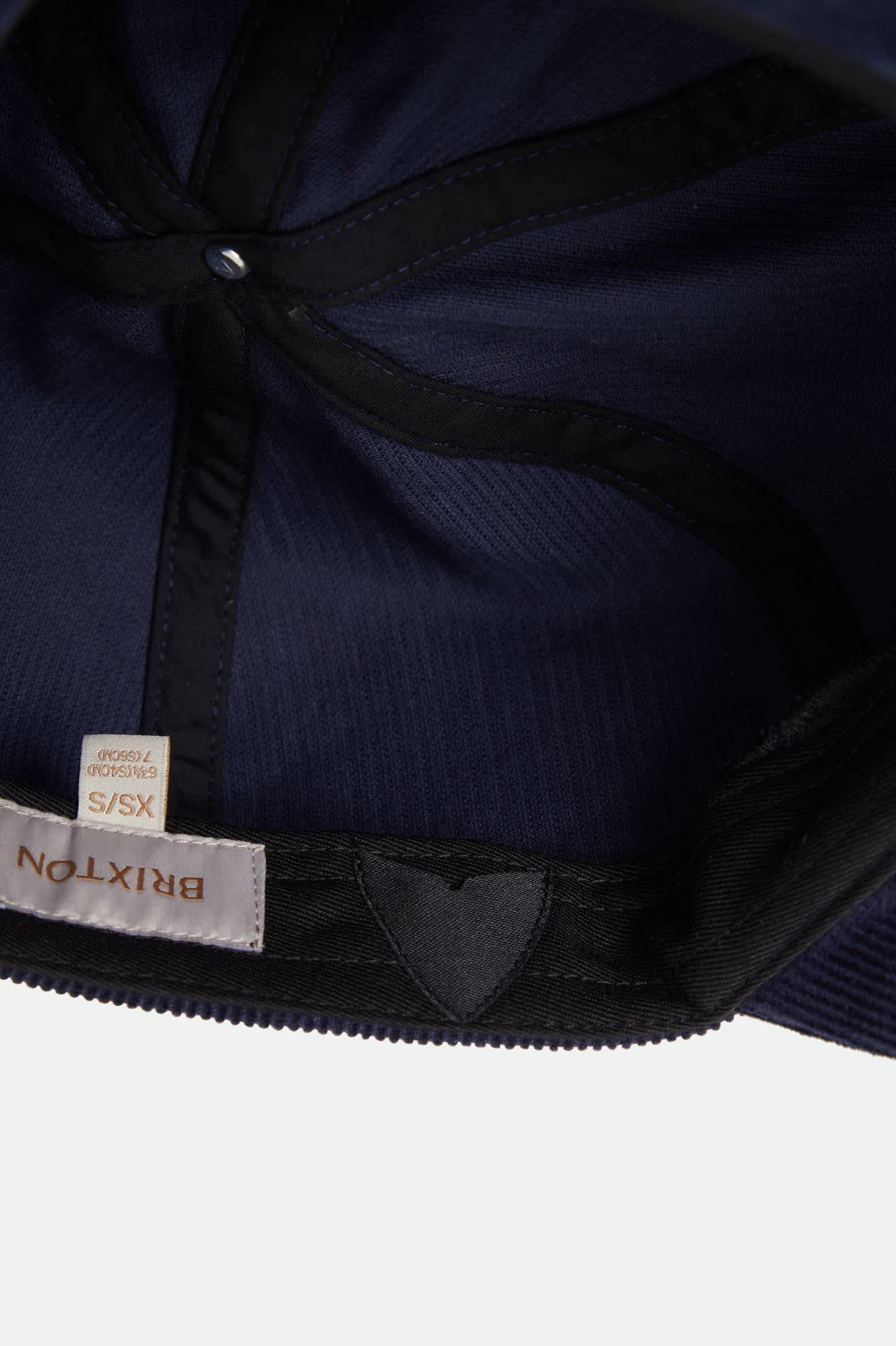 brixton-bailey-cap-navy-corduroy-baumwoll-cap image 8