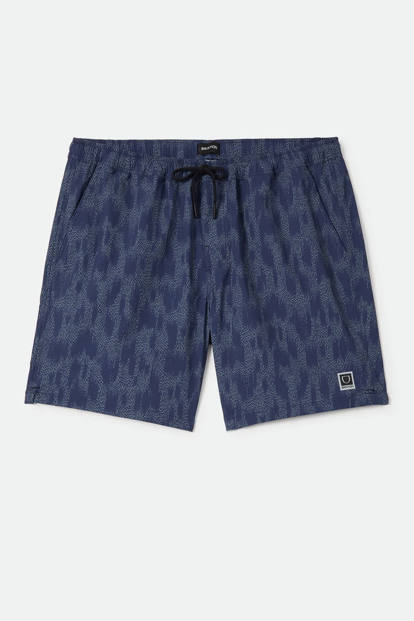 brixton-everyday-hybrid-short-7-washed-navy-crackle image 1