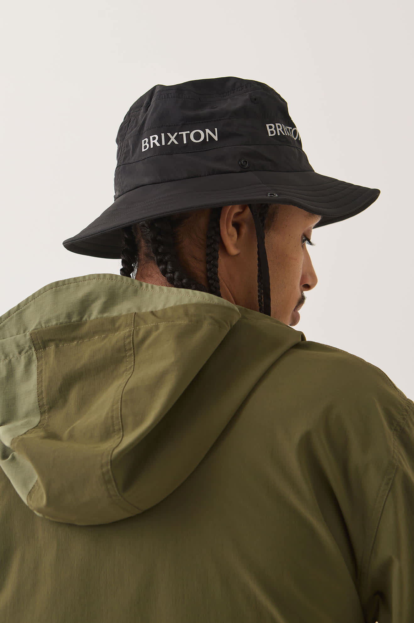 brixton-journey-safari-hat-safarihut-schwarz-wasserabweisend image 8