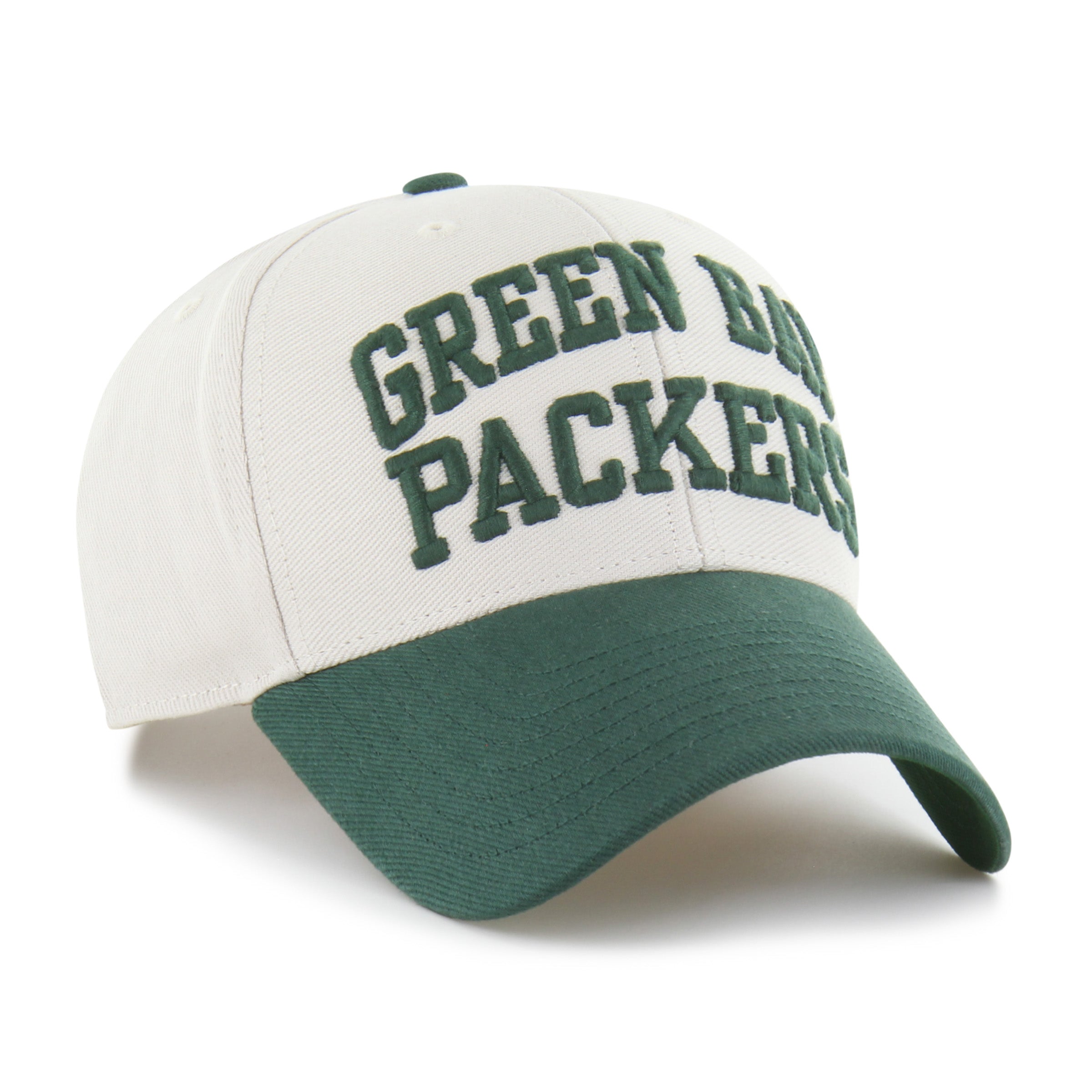 47-brand-mvp-green-bay-packers-cap-bone image 3