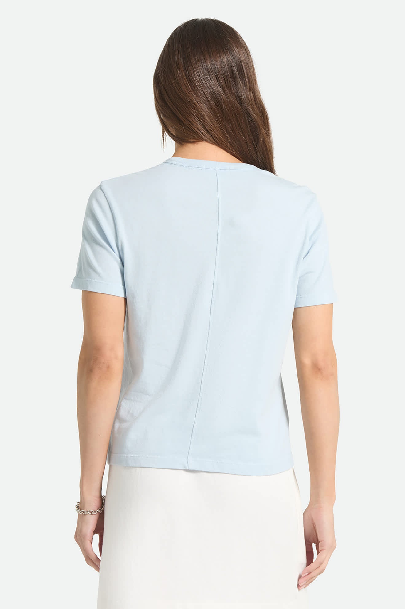 brixton-carefree-perfect-t-shirt-blue-aura-bio-baumwolle image 4