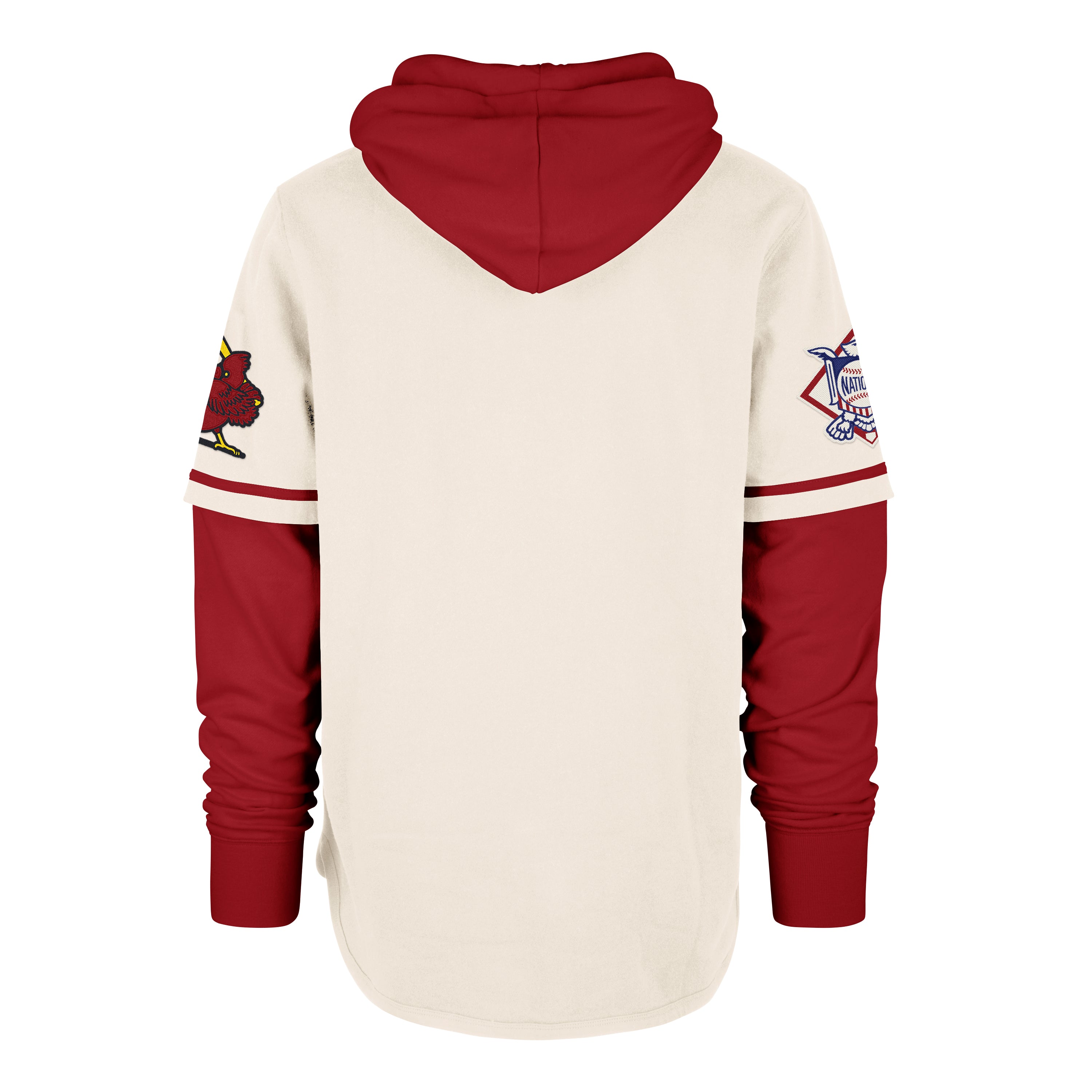 47-st-louis-cardinals-cooperstown-shortstop-hoodie-cream image 2