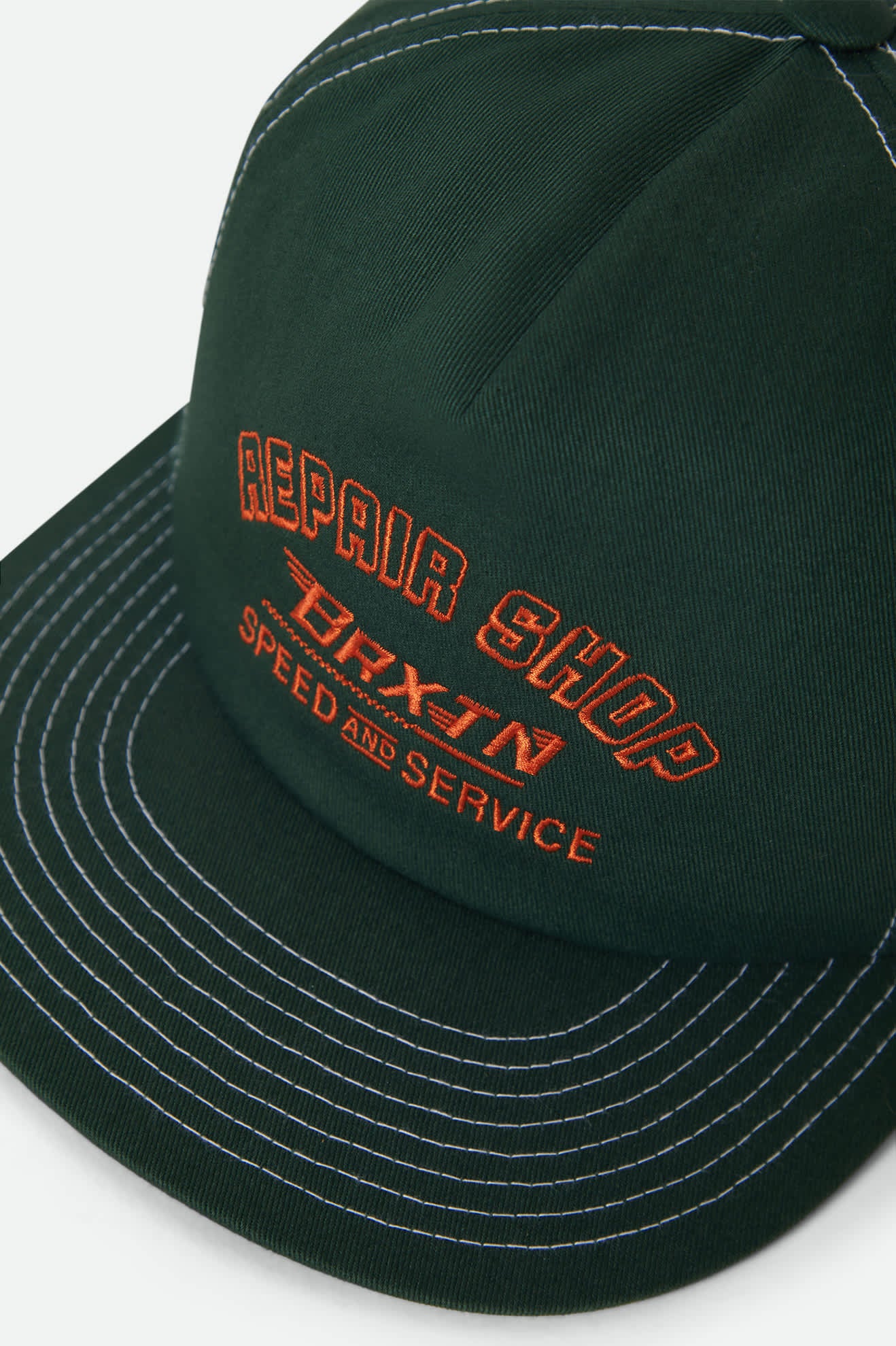 brixton-repair-shop-snapback-cap-primal-green image 3