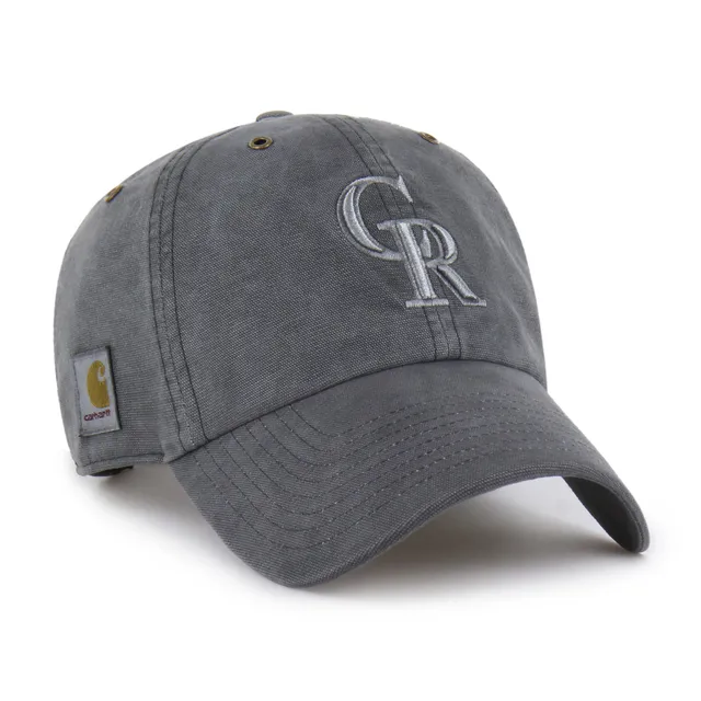 47-brand-clean-up-colorado-rockies-cap-carhartt-shadow-schwarz image 1