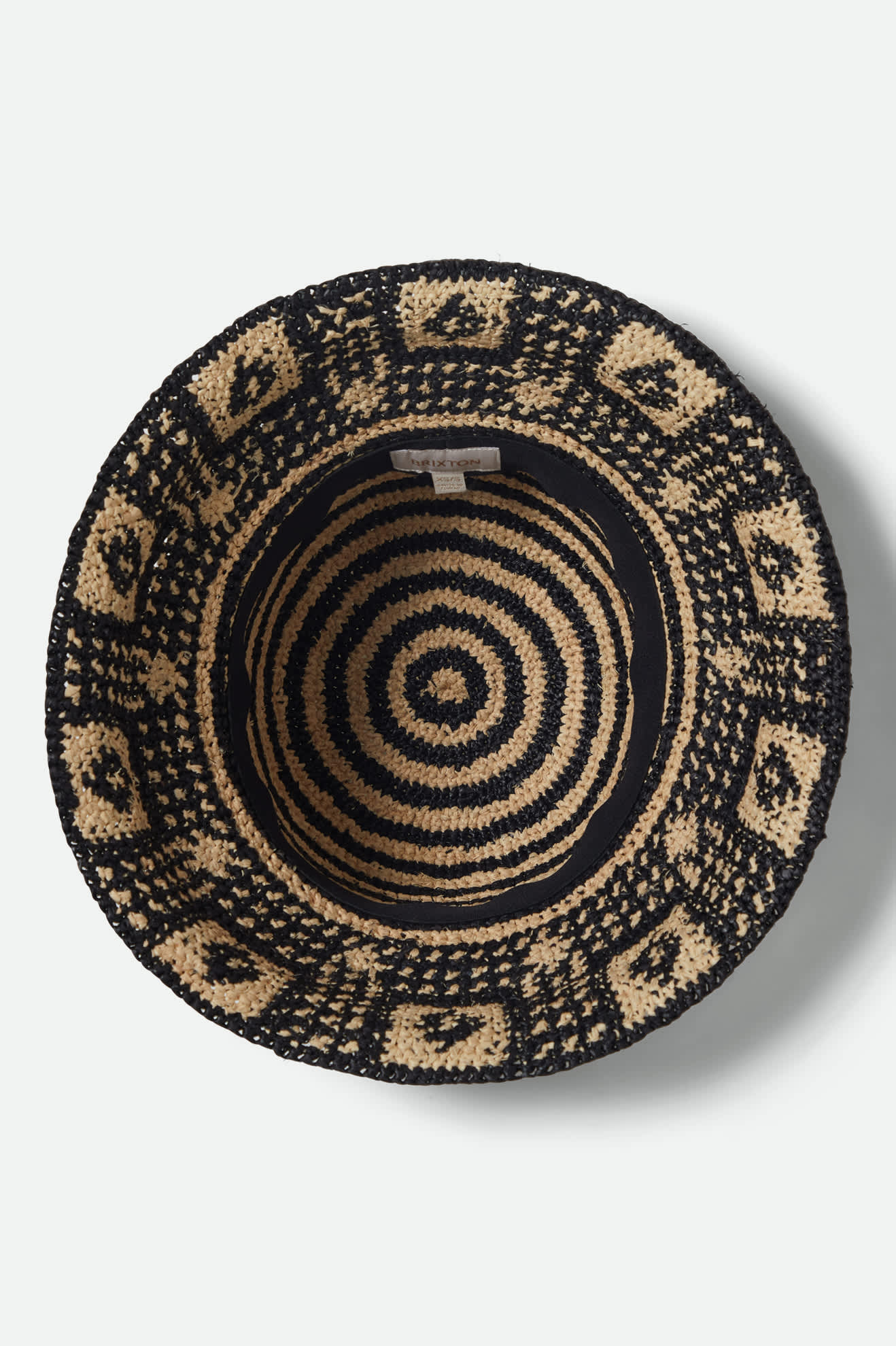 brixton-redding-bucket-hat-black-strohhut-packbar image 8